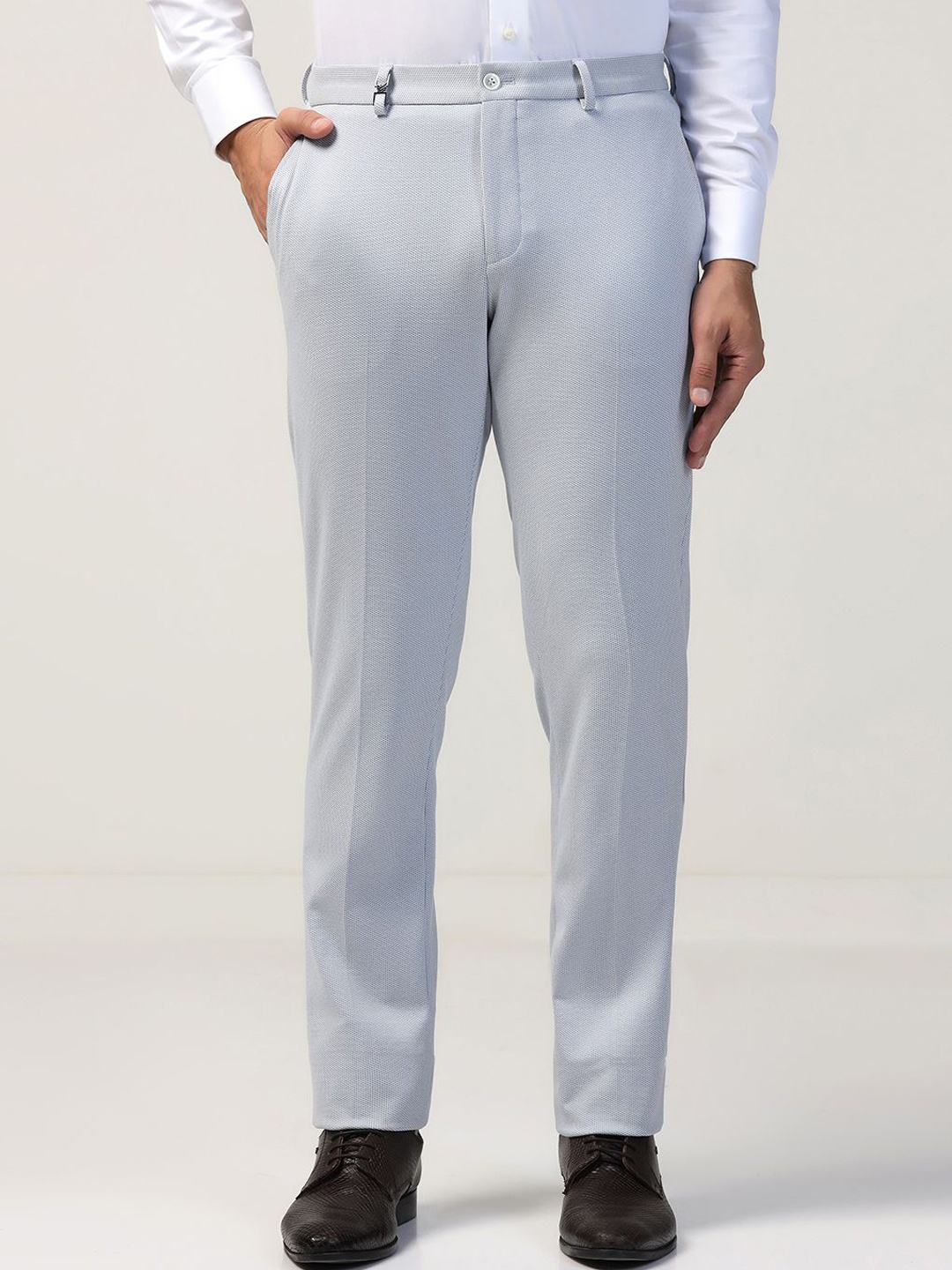 

Blackberrys Men Slim Fit Trousers, Blue