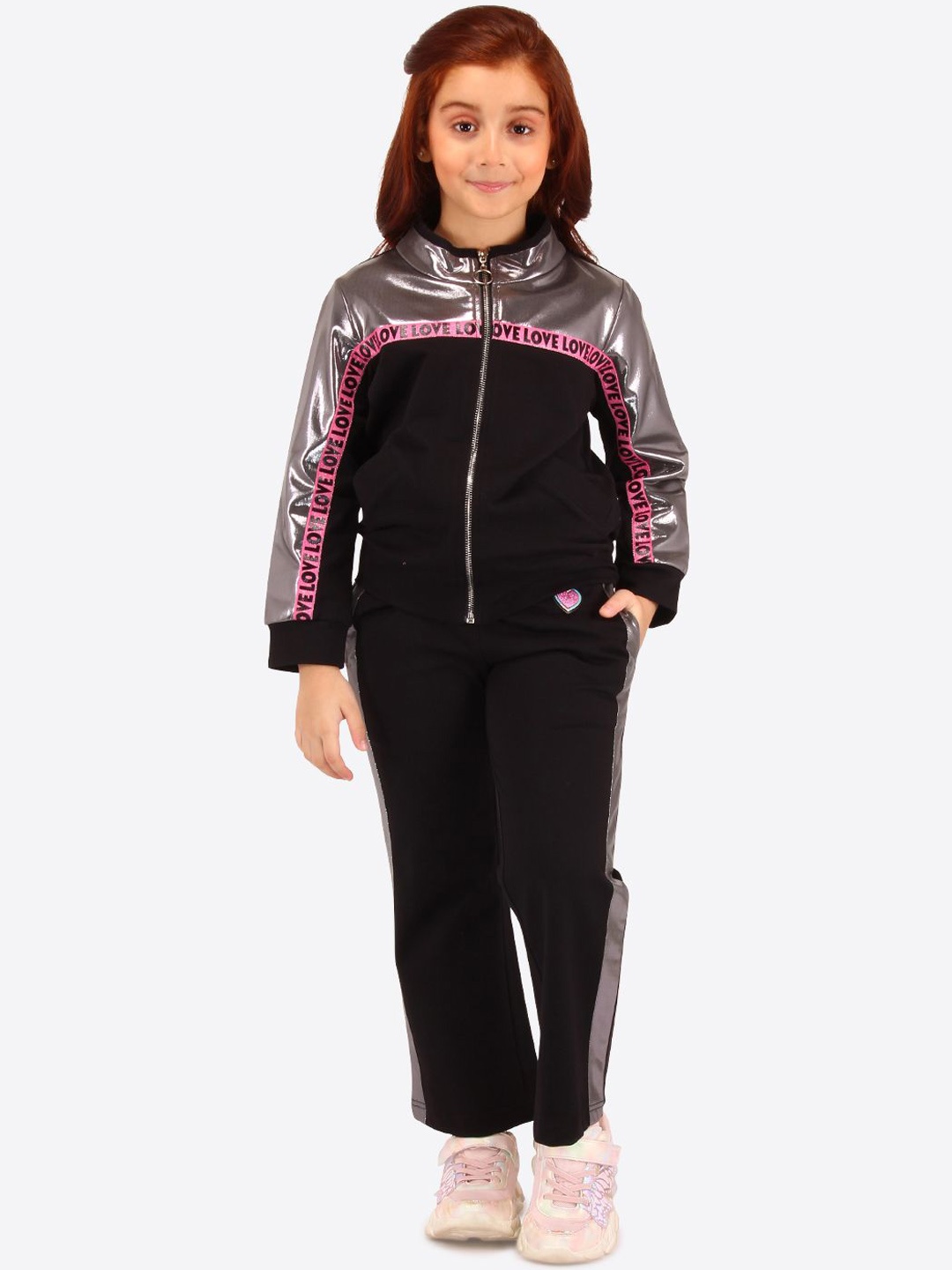 

CUTECUMBER Girls Tracksuits, Black