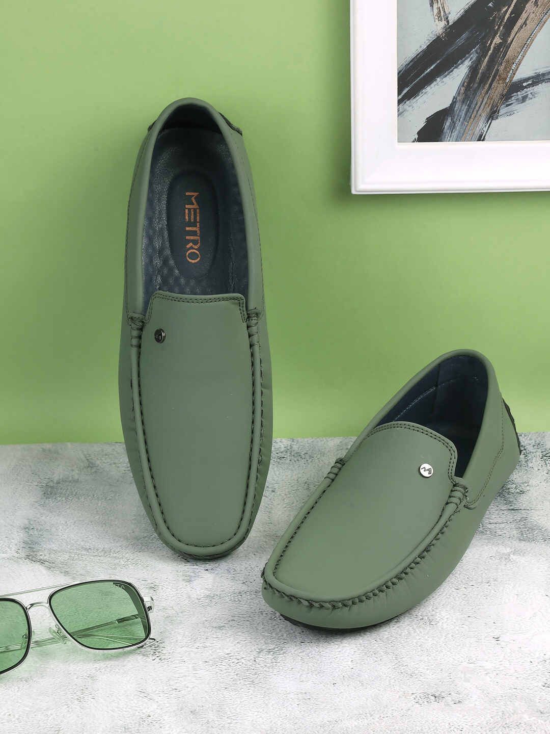 

Metro Men Loafers, Green