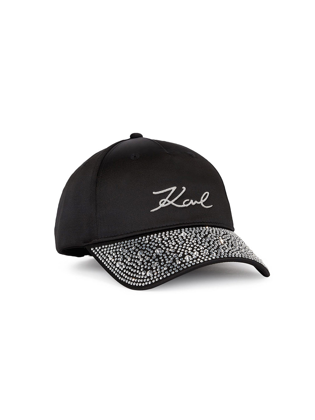 

Karl Lagerfeld Self Design Women Baseball Cap, Black