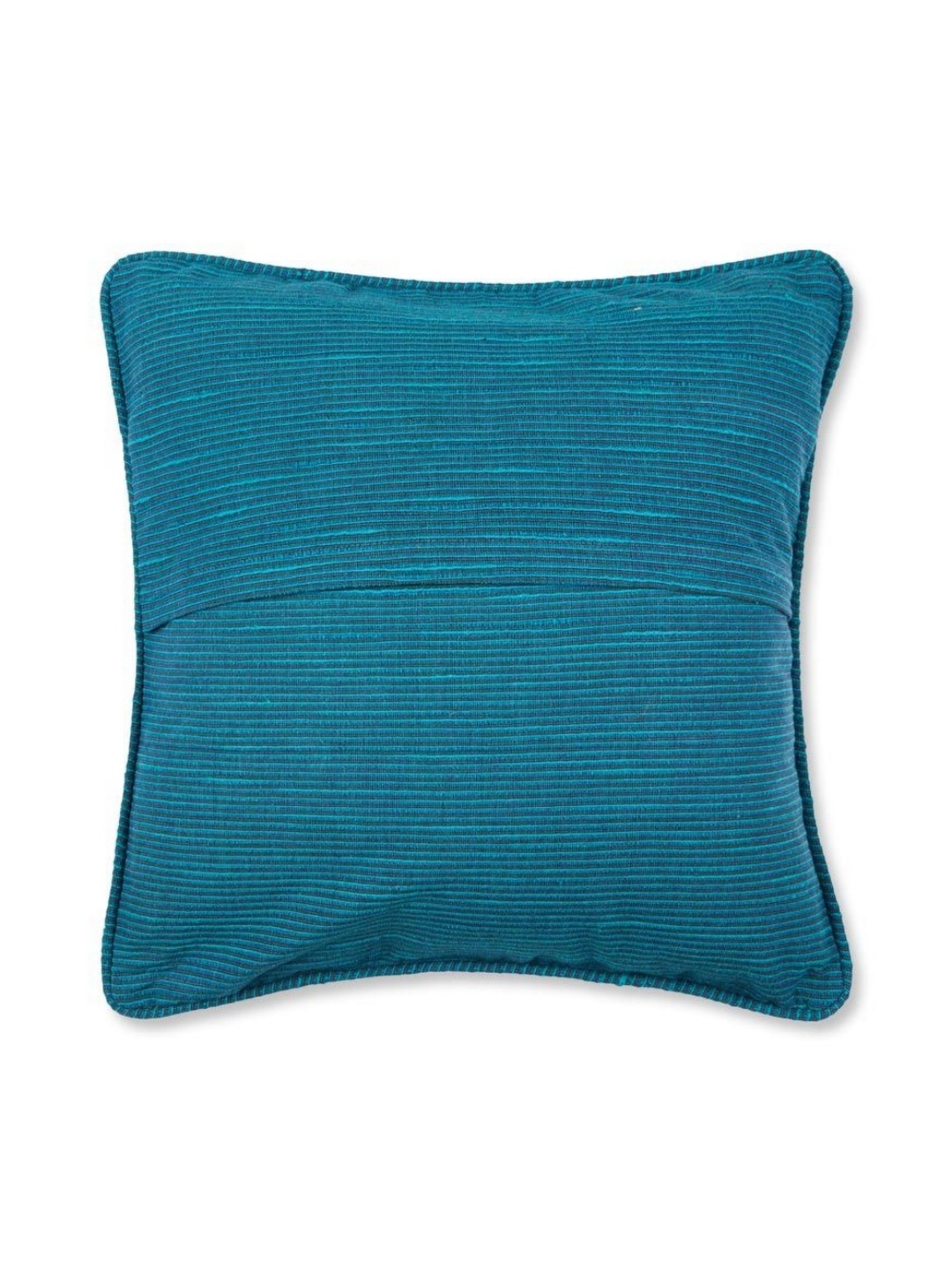 

Fabindia Standalone Teal Self Design Cotton Square Cushion Cover