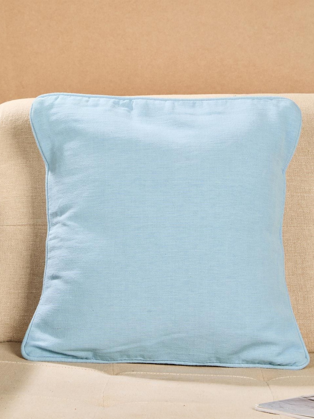 

Fabindia Standalone Blue Cotton Square Cushion Cover