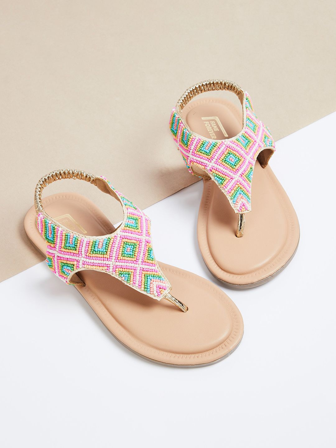

Fame Forever by Lifestyle Girls T-Strap Flats, Pink
