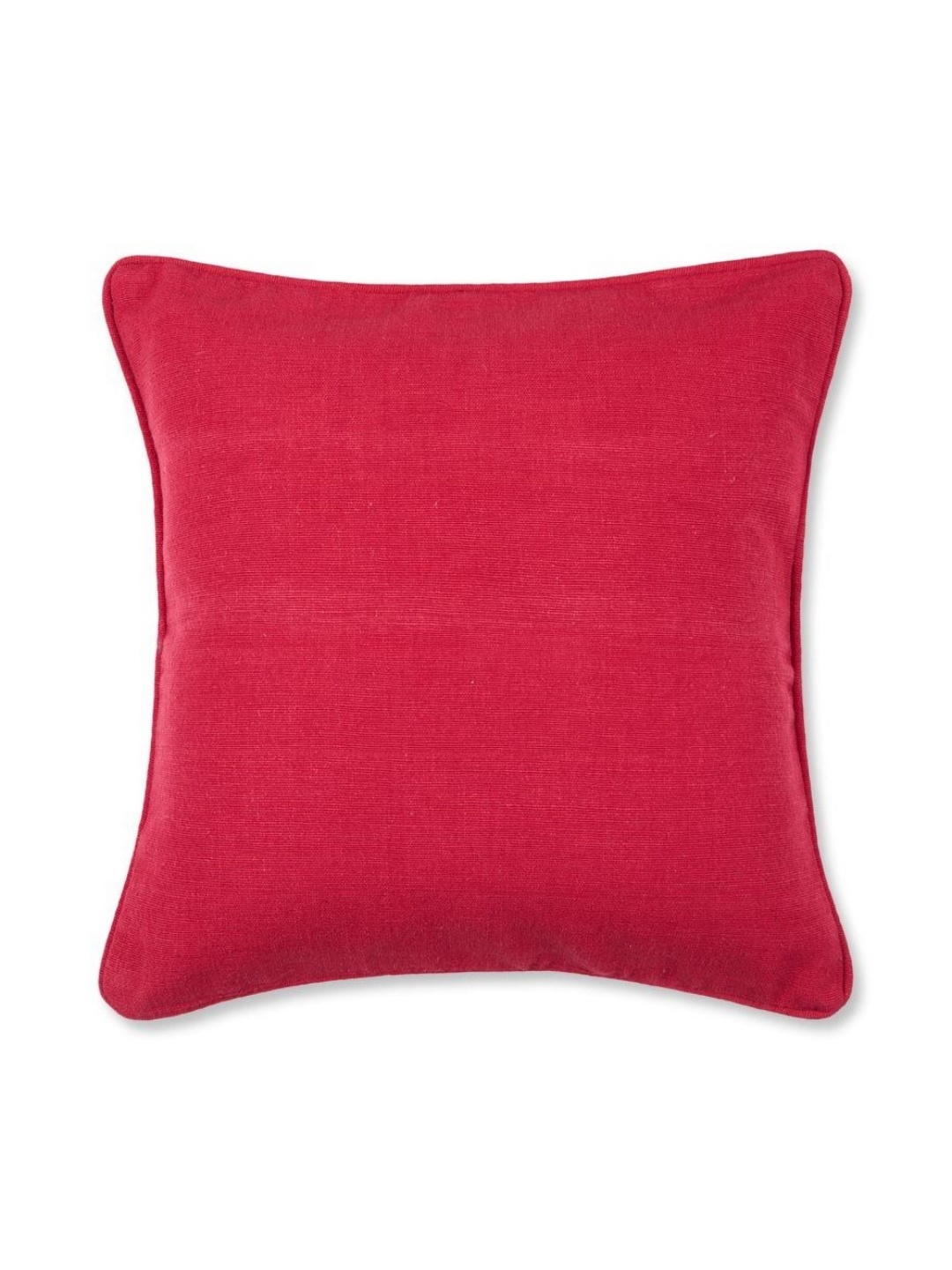 

Fabindia Standalone Red Square Cotton Cushion Cover