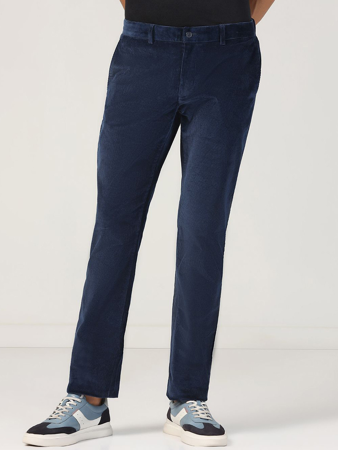 

Blackberrys Men Slim Fit Trousers, Teal