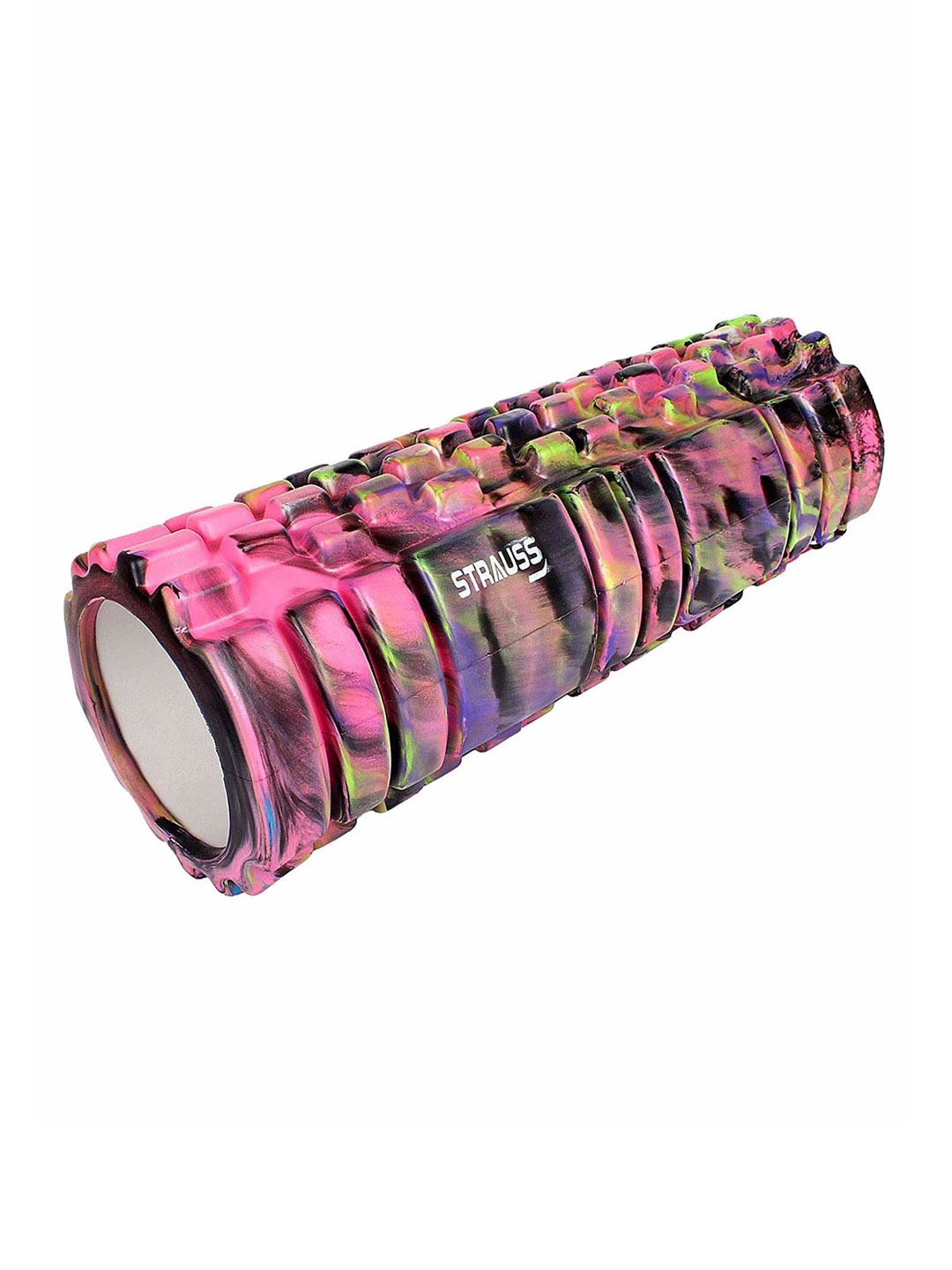 

STRAUSS Deep Tissue Massage Foam Roller, Pink