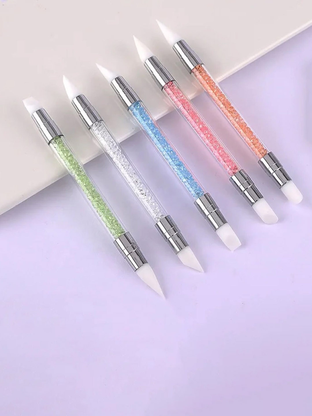 

RANORE Set Of 5 Silicone Nail Brush, Multi