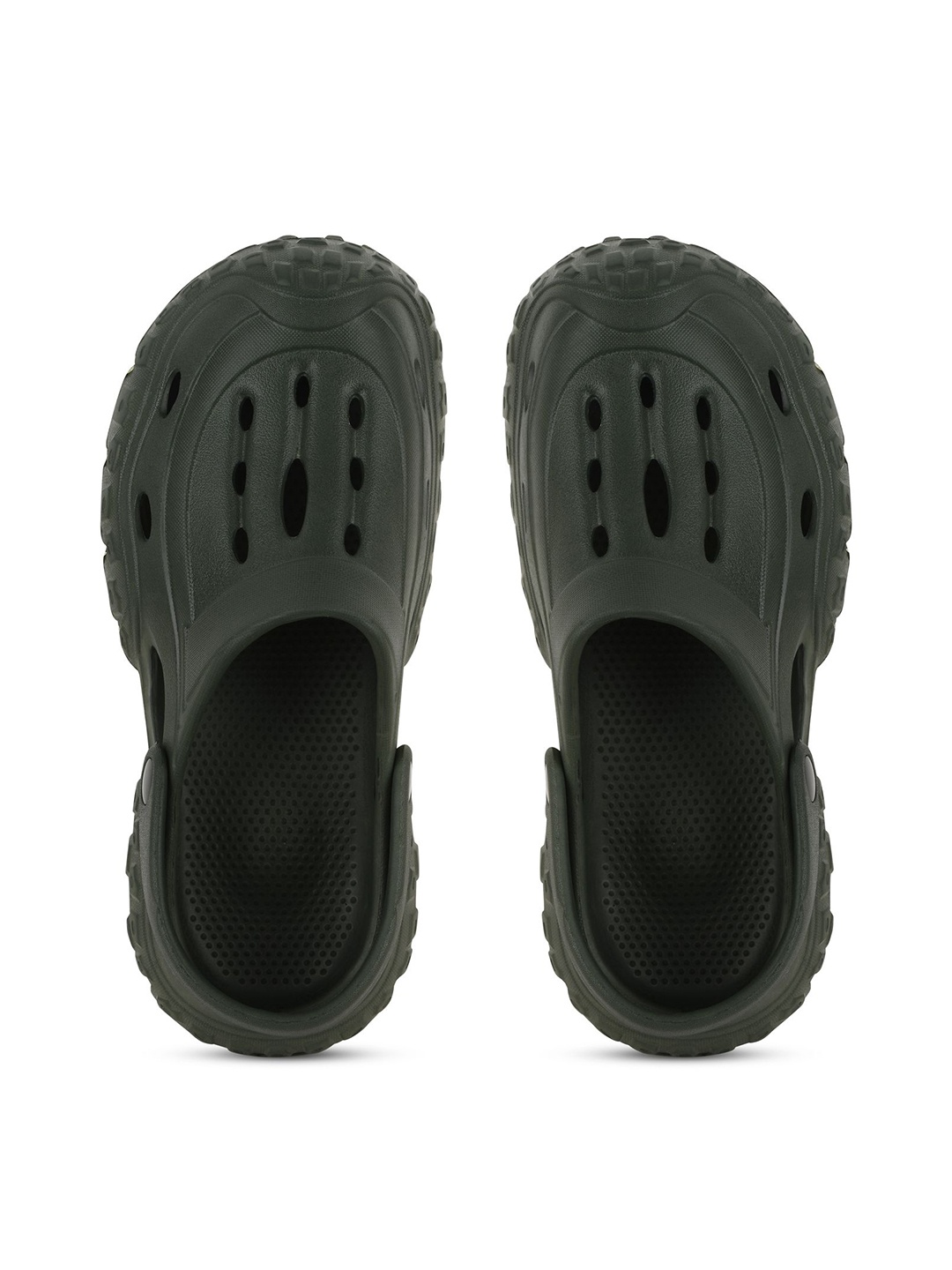 

BEONZA Men Clogs, Olive
