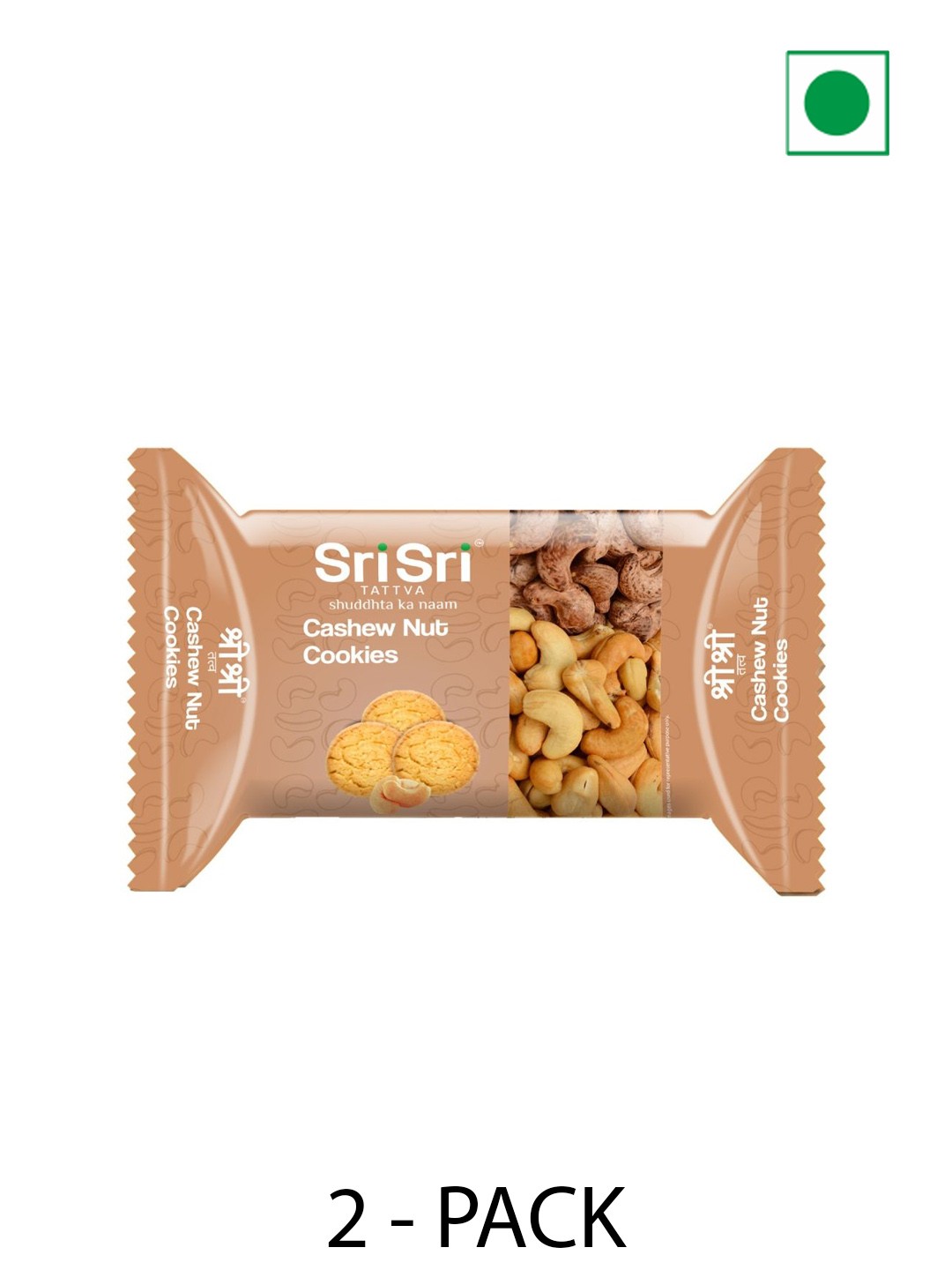 

Sri Sri Tattva Cashew Nut Cookies, 50 g, Na