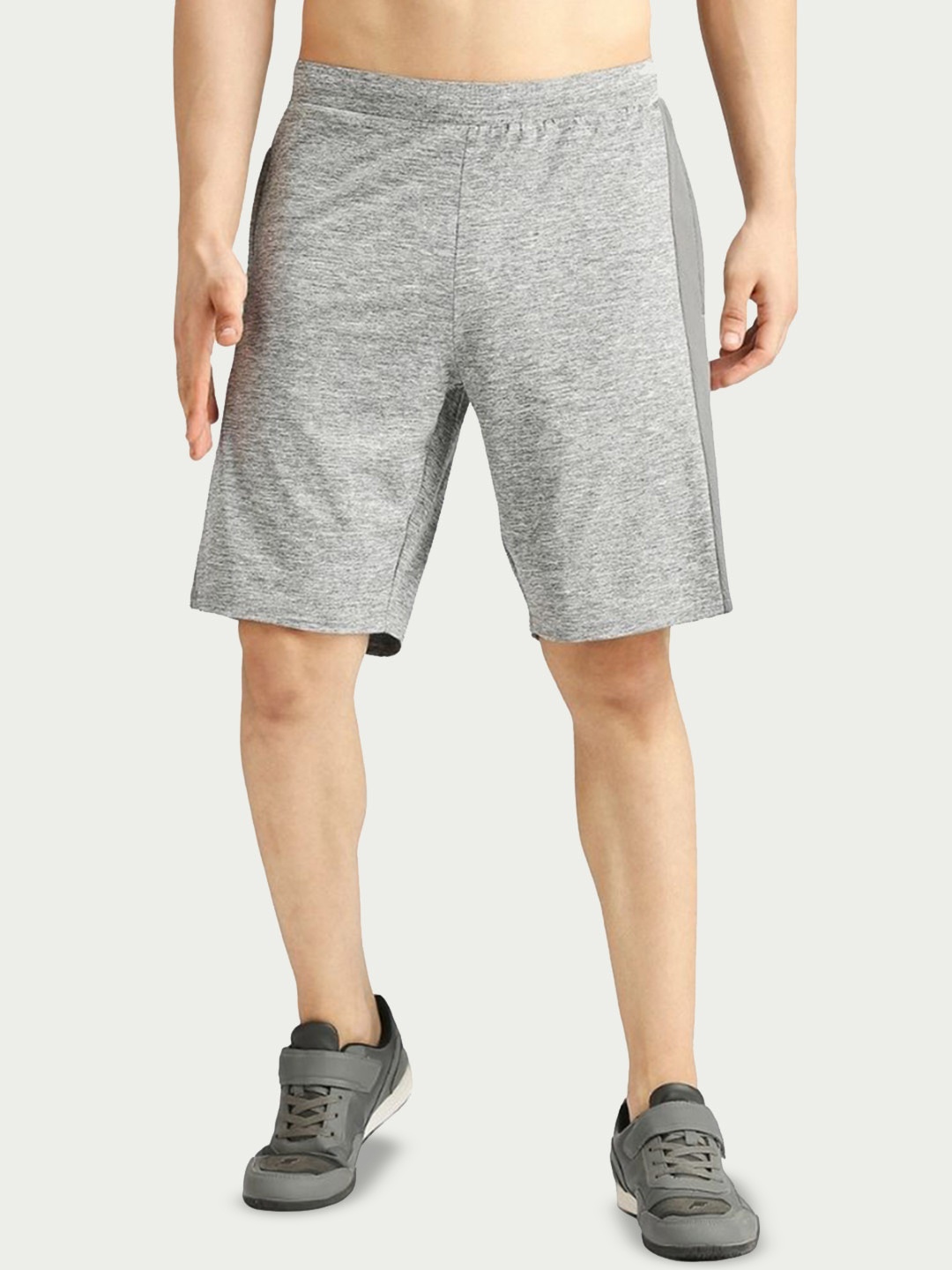 

playR Men Running Essential Shorts, Grey