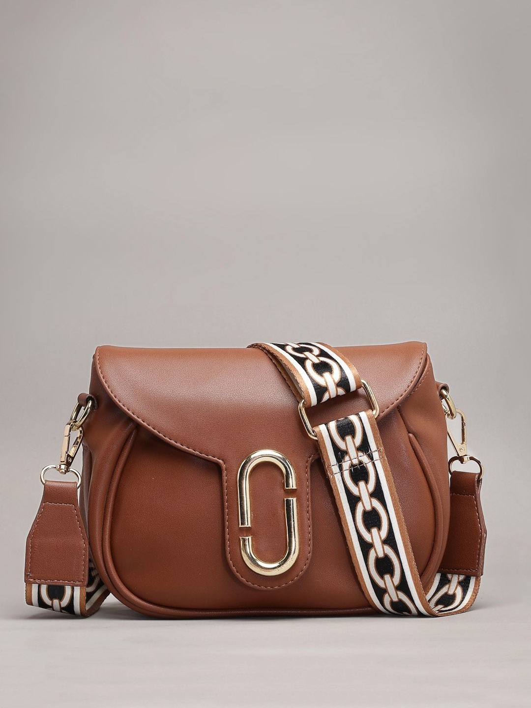 

Mast & Harbour PU Sling Bag, Brown