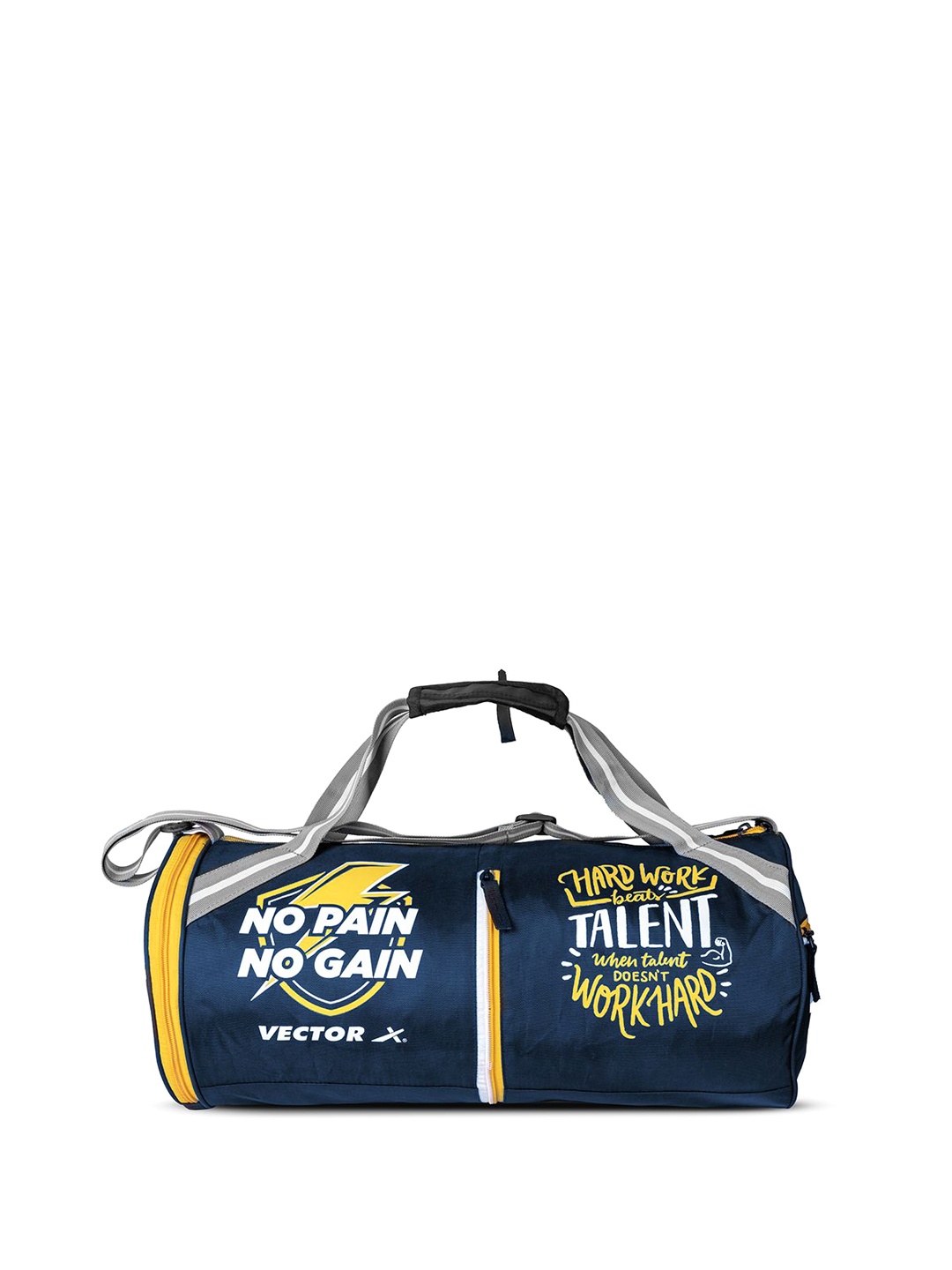 

VECTOR X Printed Medium Foldable Sports Duffel Bag, Blue