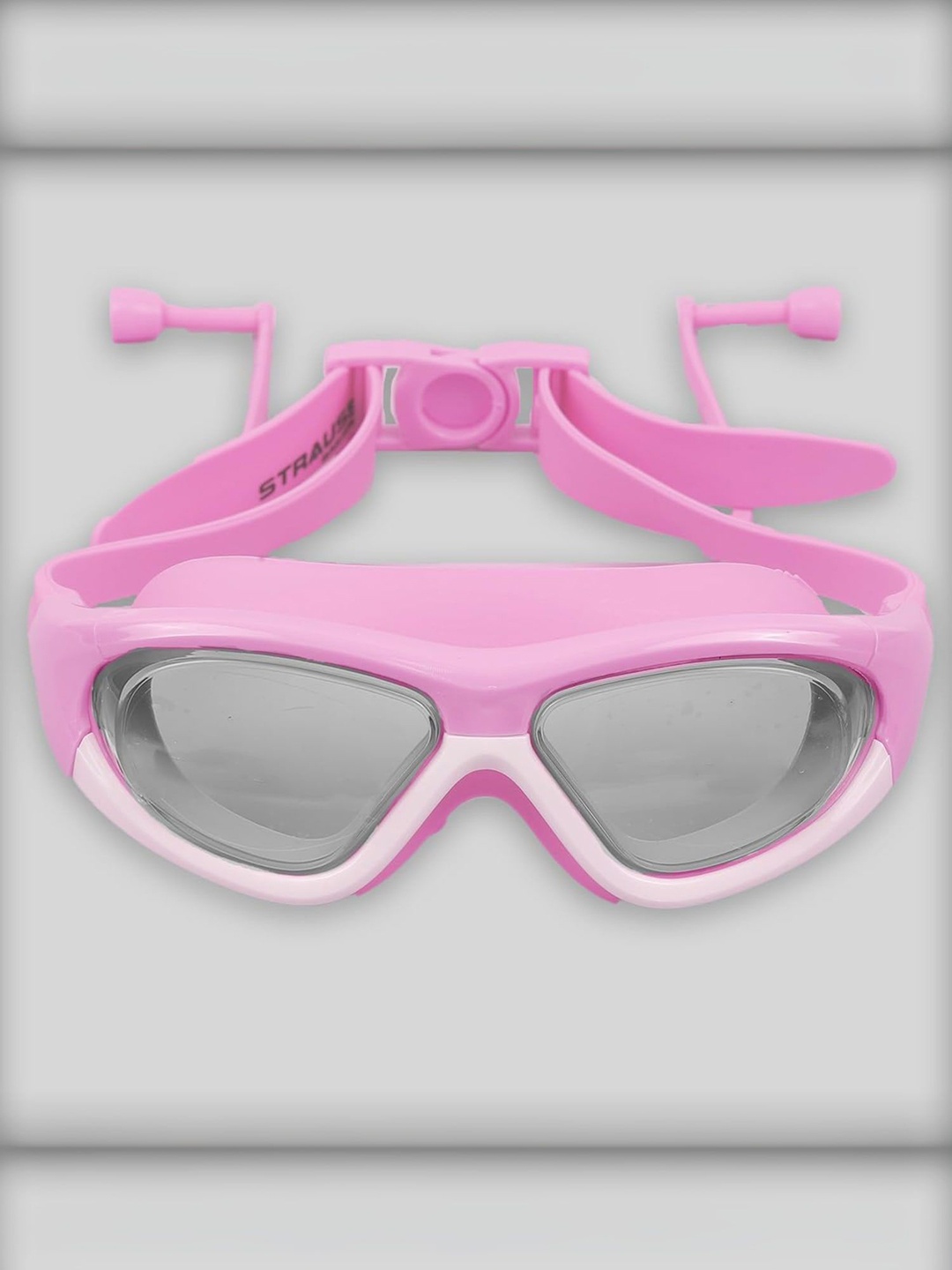 

STRAUSS Anti-Fog Swimming Fish Goggles, Pink