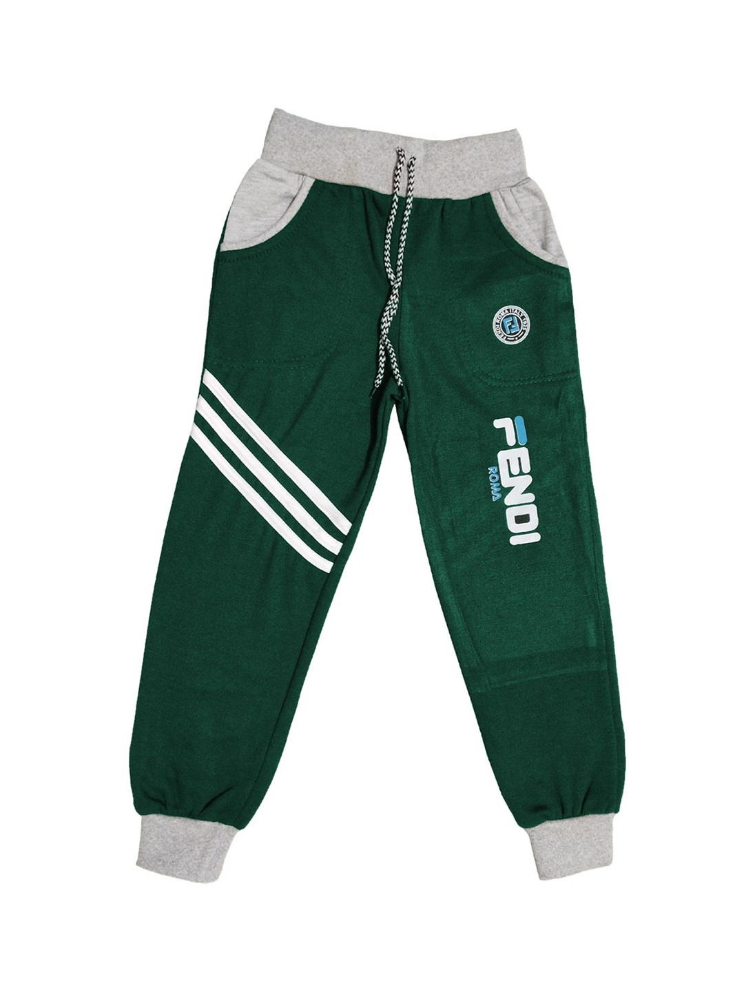 

BAESD Boys Mid Rise Joggers, Green