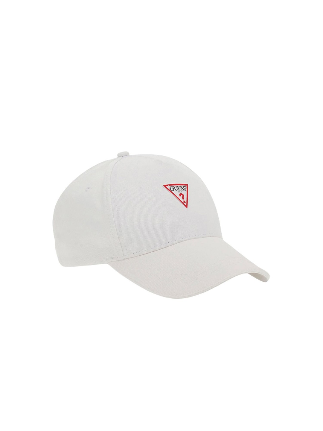 

GUESS Men Solid Baseball Cap, Off white