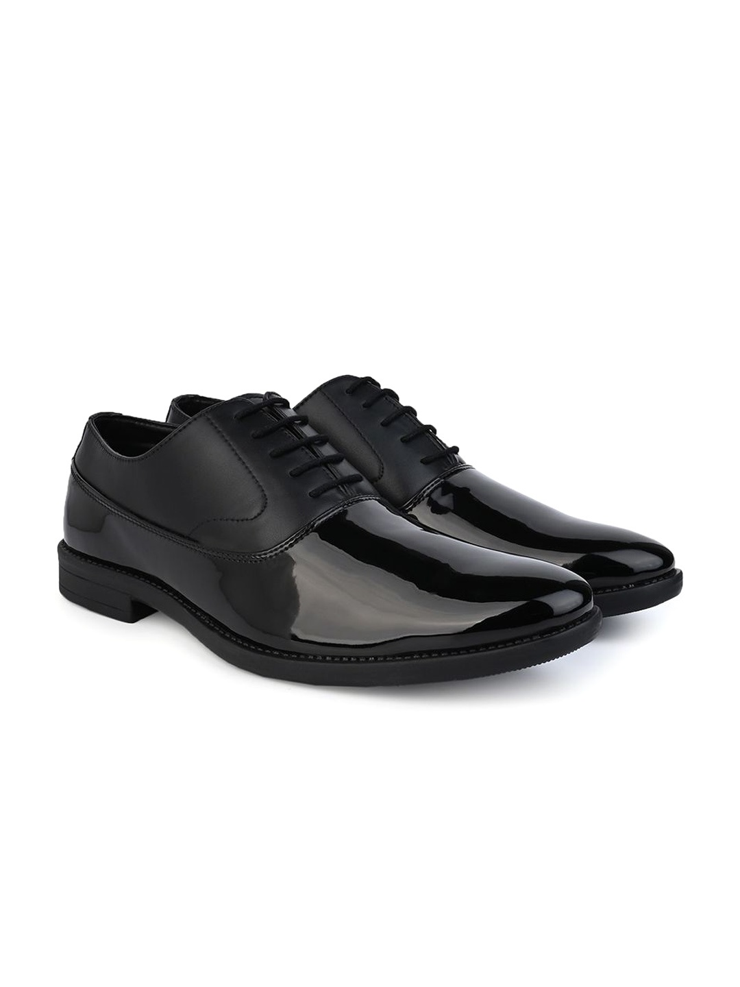 

ESMEE Men Leather Formal Derbys, Black