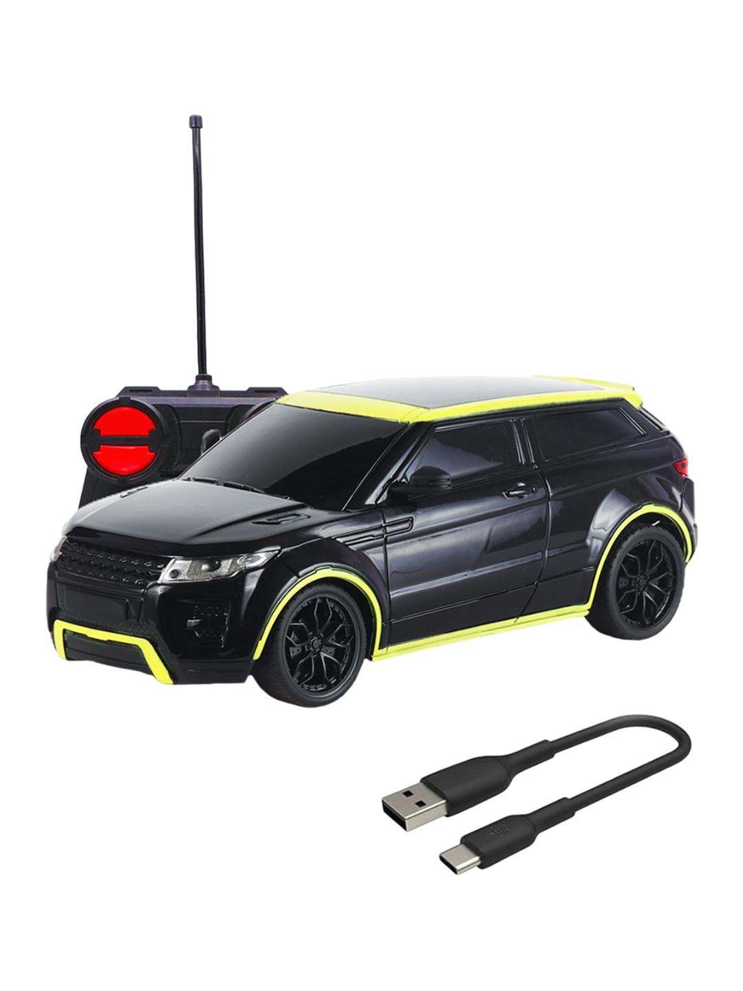 

WEMBLEY Rechargeable Remote Control car, Black