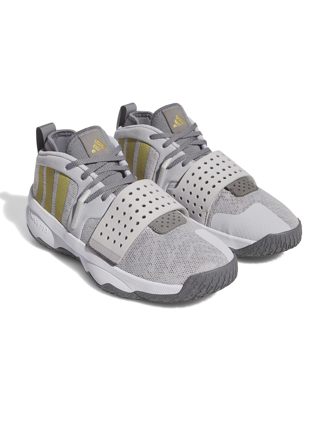 

ADIDAS DAME 8 EXTPLY Unisex Lace-Ups Sneakers, Grey