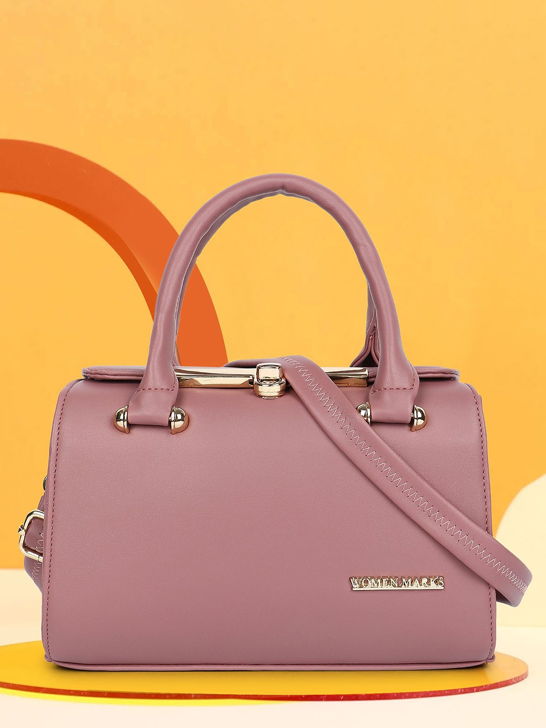 

WOMEN MARKS PU Sling Bag, Pink