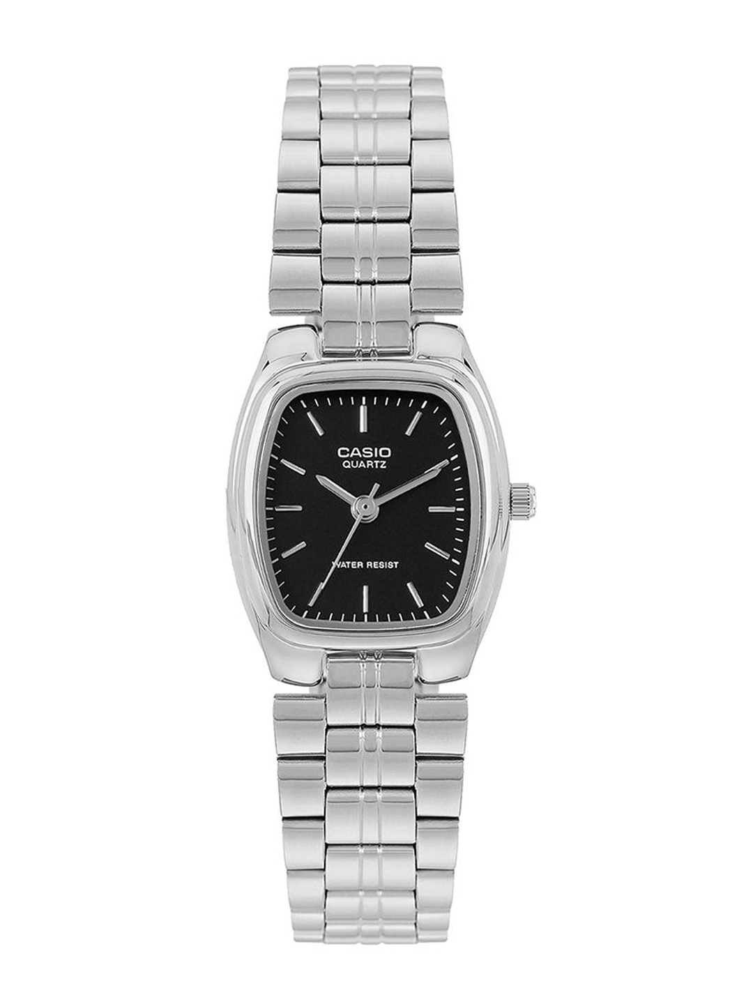 

CASIO Women Dial & Stainless Steel Cuff Straps Analogue Watch A2270, Black