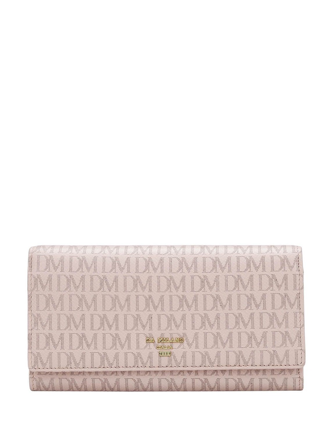 

Da Milano Women Printed Leather Envelope, Pink
