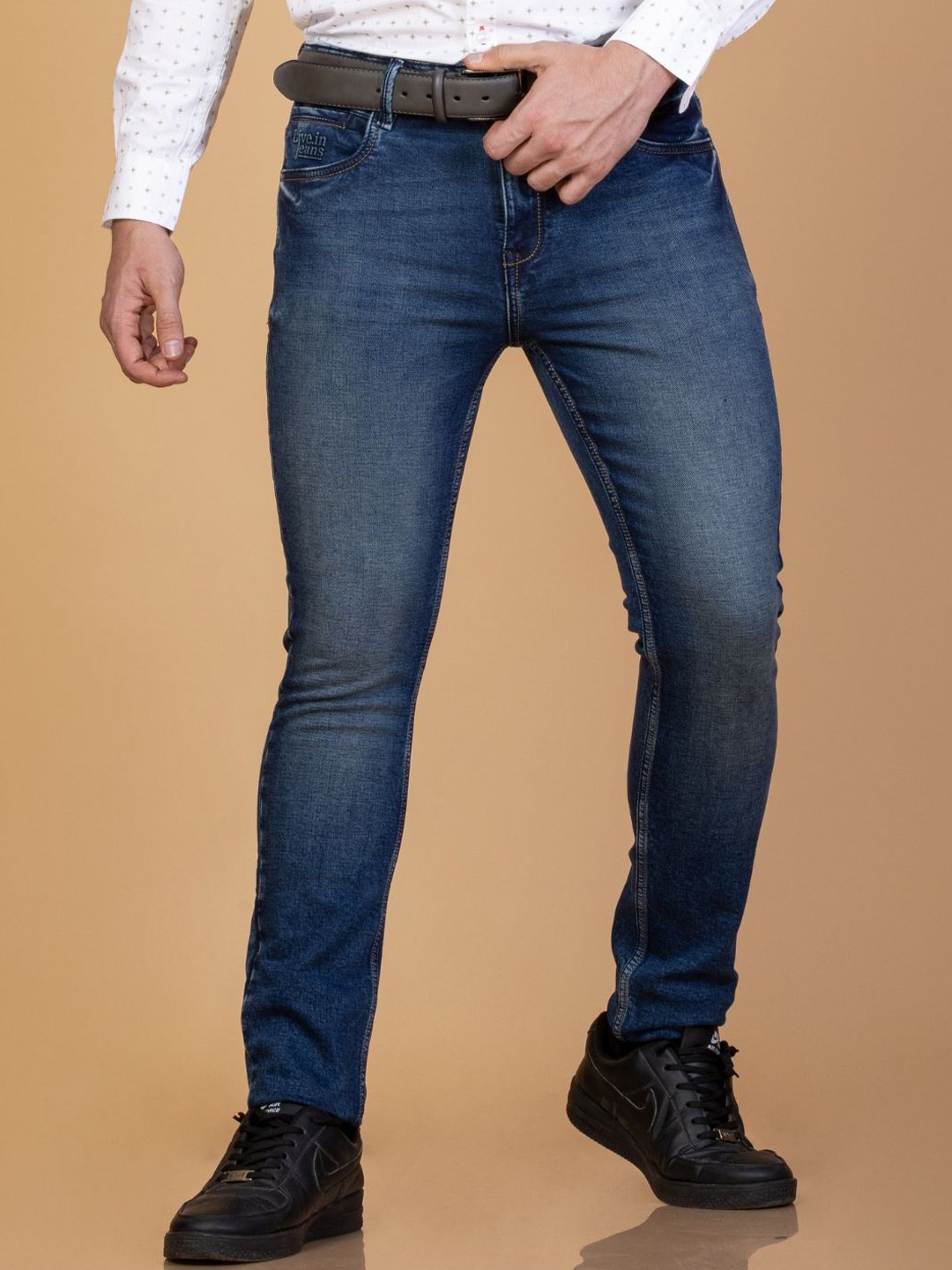 

Monterrey SF Men Original Slim Fit Light Fade Stretchable Jeans, Blue