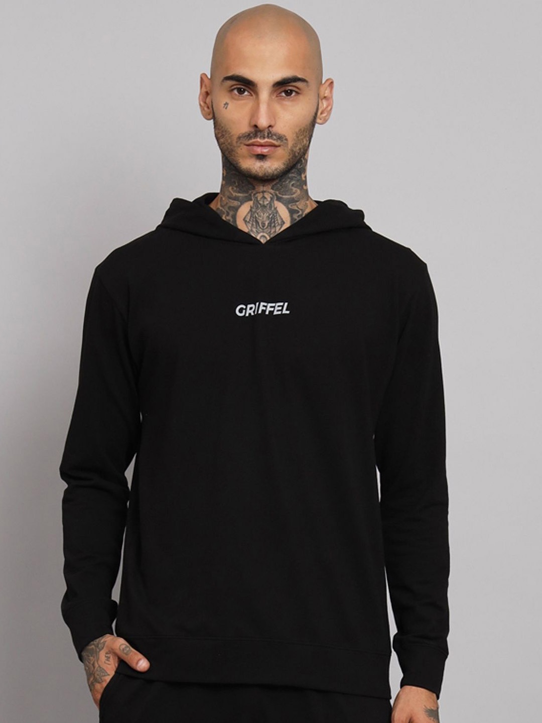 

GRIFFEL Men Sweatshirt, Black