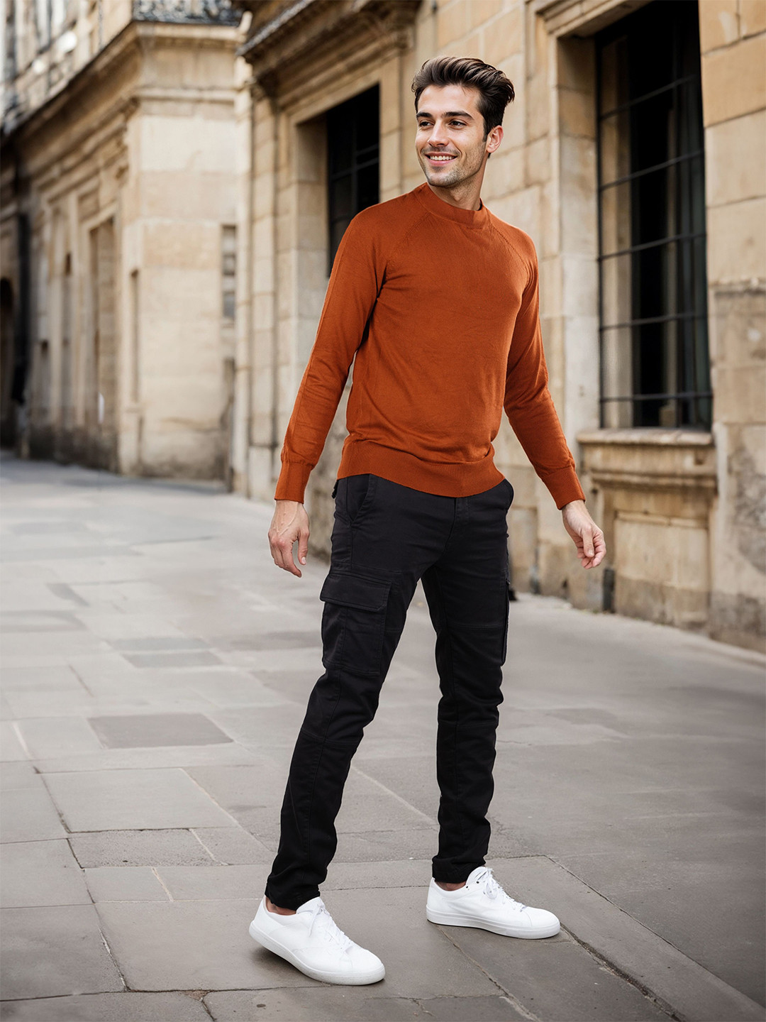 

Celio Men Pullover, Brown