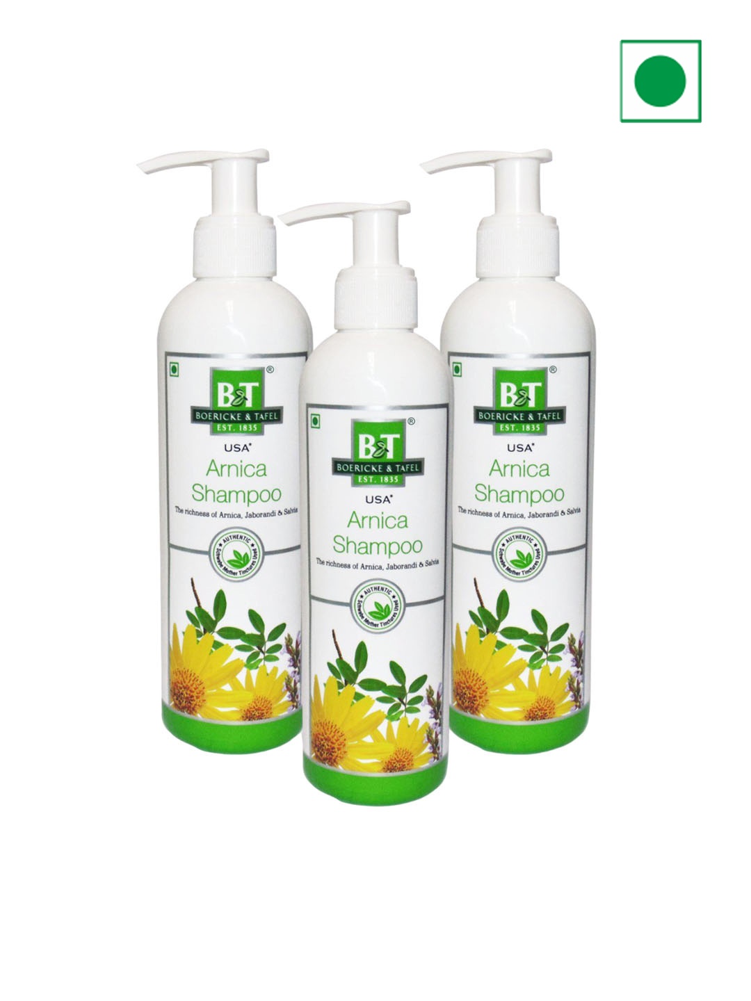 

BOERICKE & TAFEL Set Of 3 Arnica Shampoo For Healthy Hair- 150ml Each, White