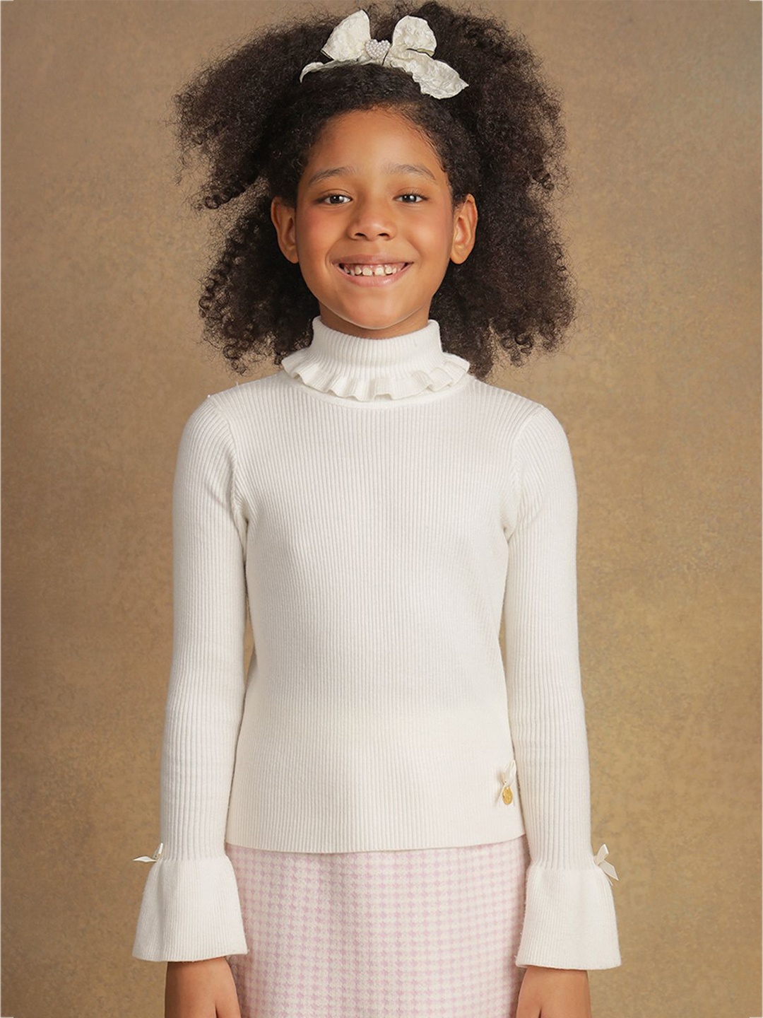 

One Friday Girls Pullover, Off white