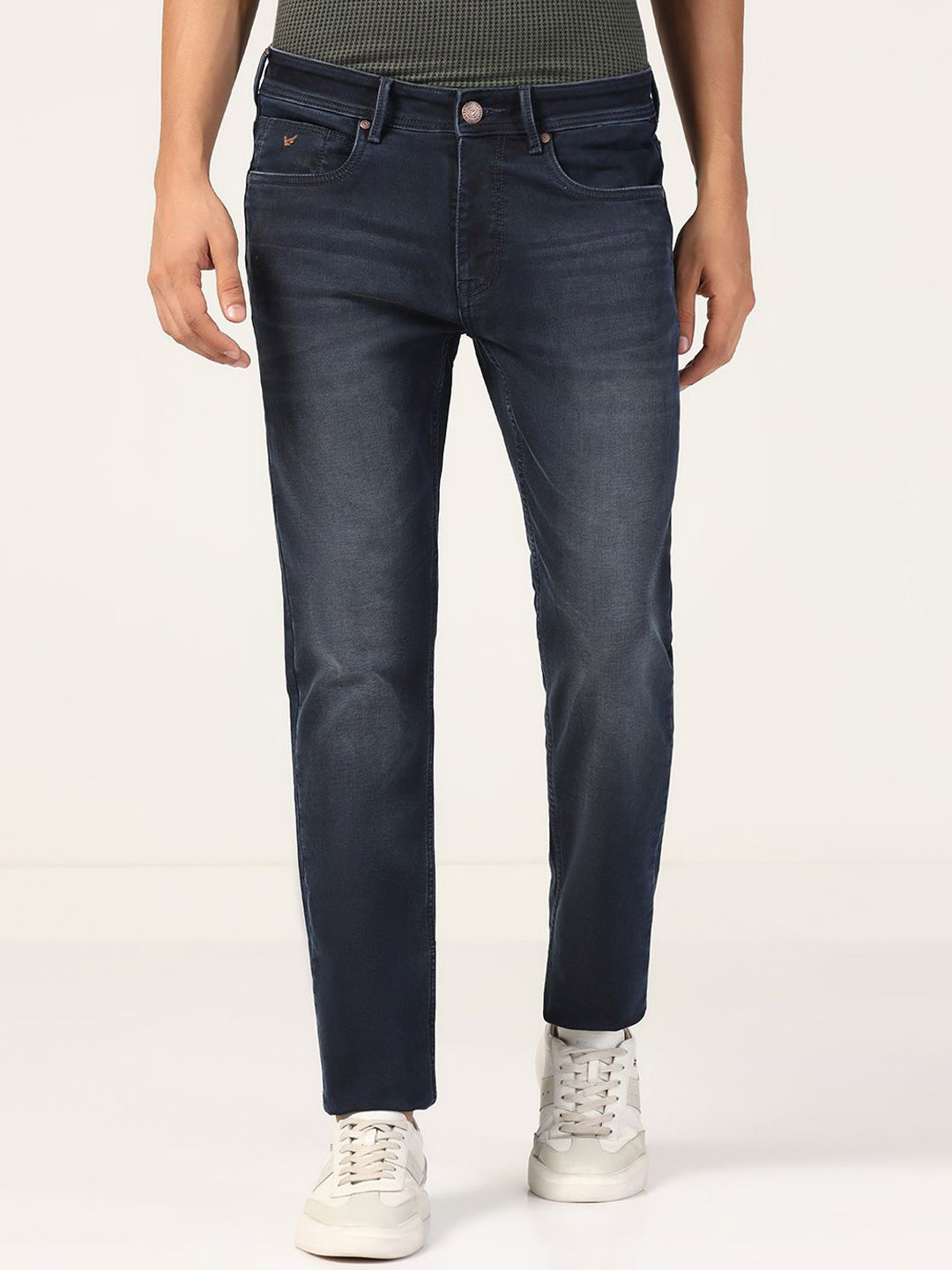 

Blackberrys Men Slim Fit Low-Rise Jeans, Blue