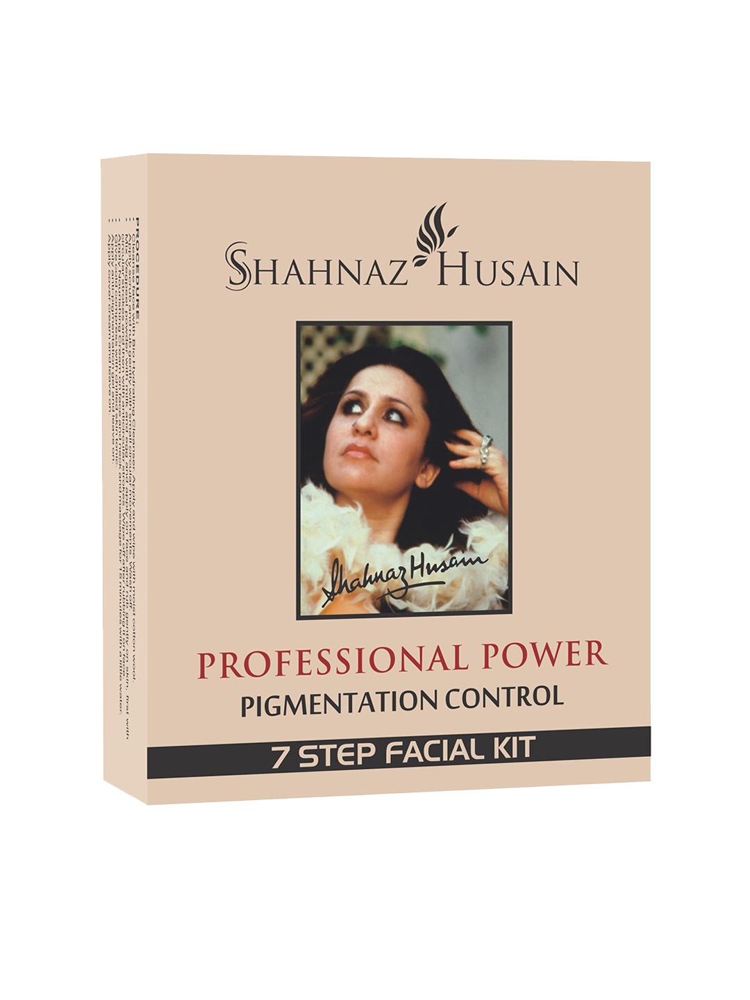 

Shahnaz Husain Pack Of 3 Professional Power Pigmentation Control Facial Kit - 135g + 45ml, Beige