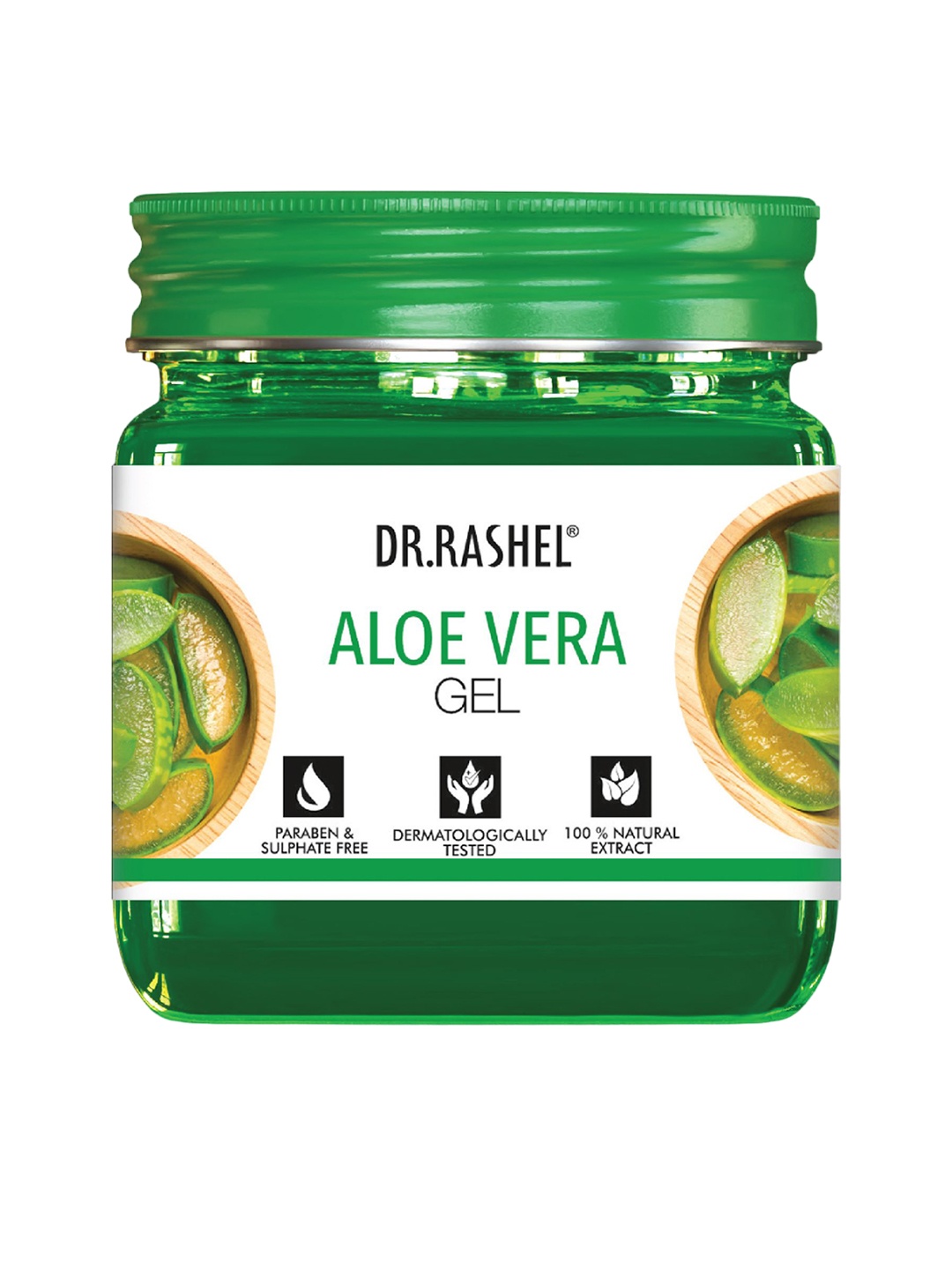 

DR.RASHEL Aloe Vera Gel For Intense Hydration - 380 ml, Green