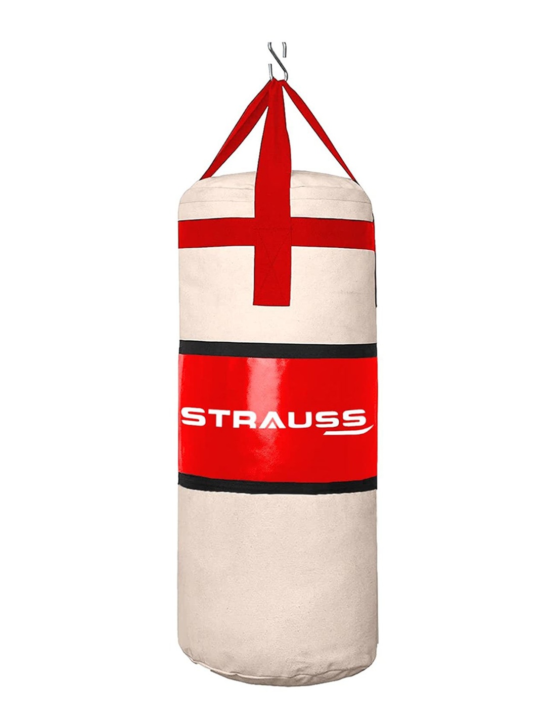 

STRAUSS Gym Punching Bag, White