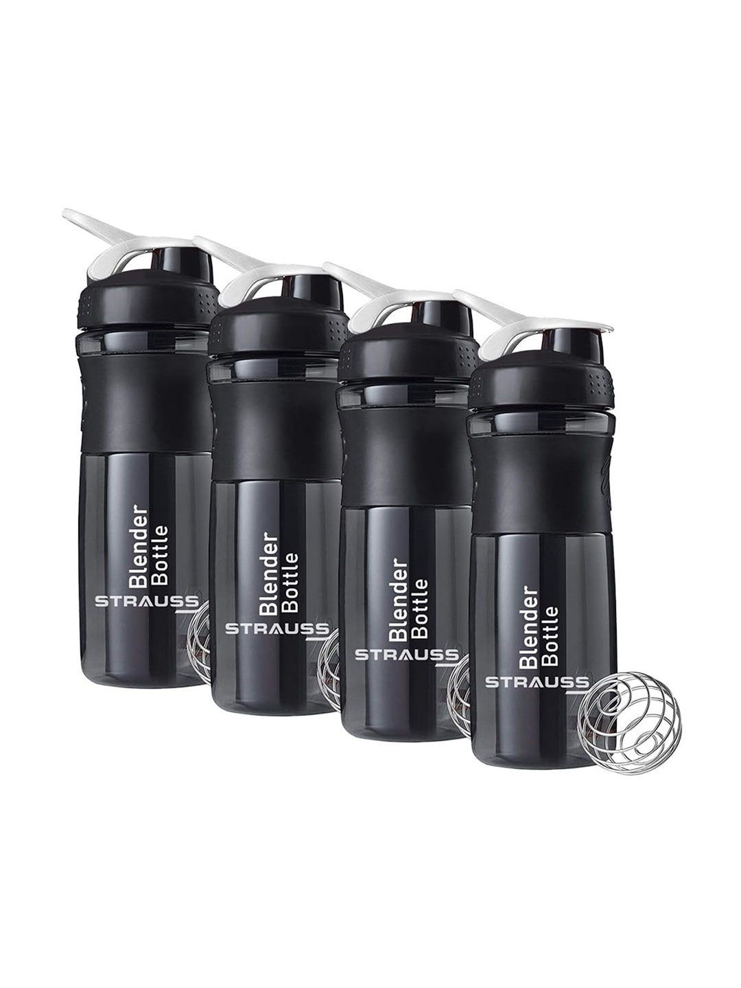

STRAUSS Black & White Printed Water Bottle 760ml