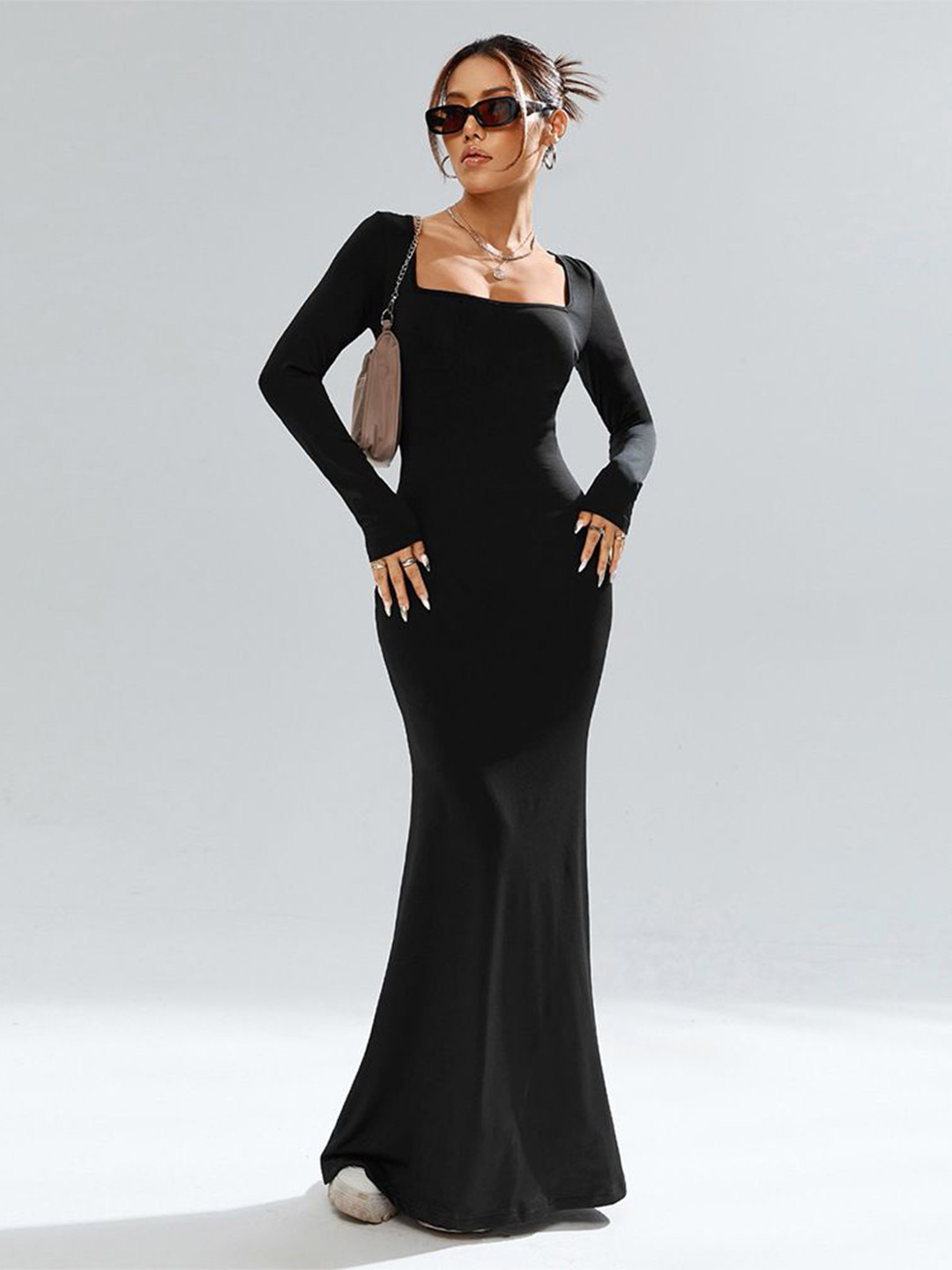 

StyleCast Maxi Dress, Black