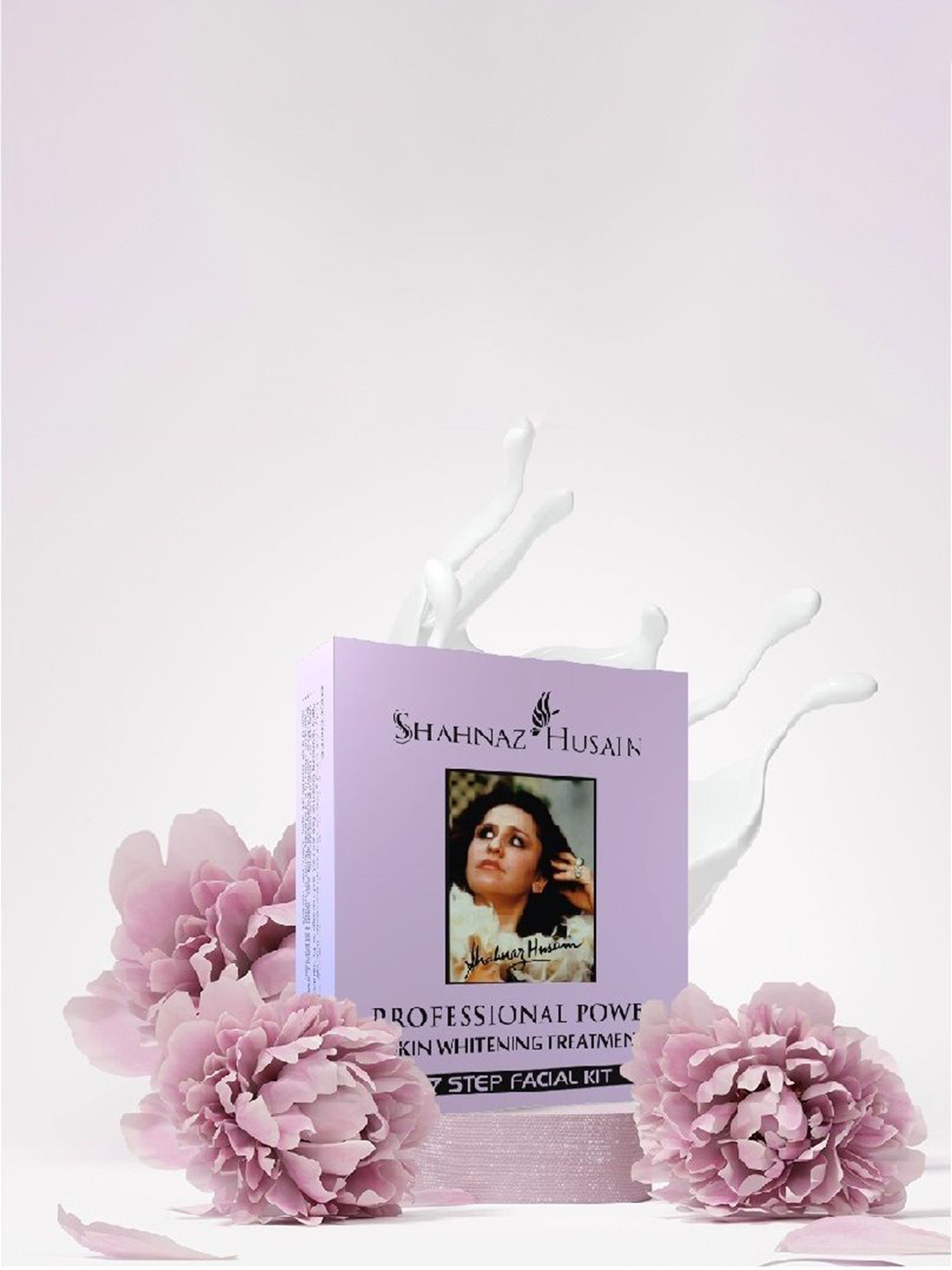 

Shahnaz Husain Set Of 2 Professional Power Skin Whitening Facial Kit - 96g + 30ml, Lavender