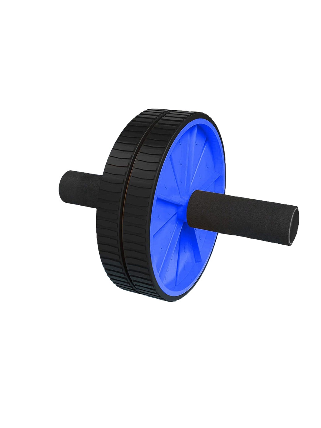 

Strauss Double Wheel Ab & Exercise Roller, Blue
