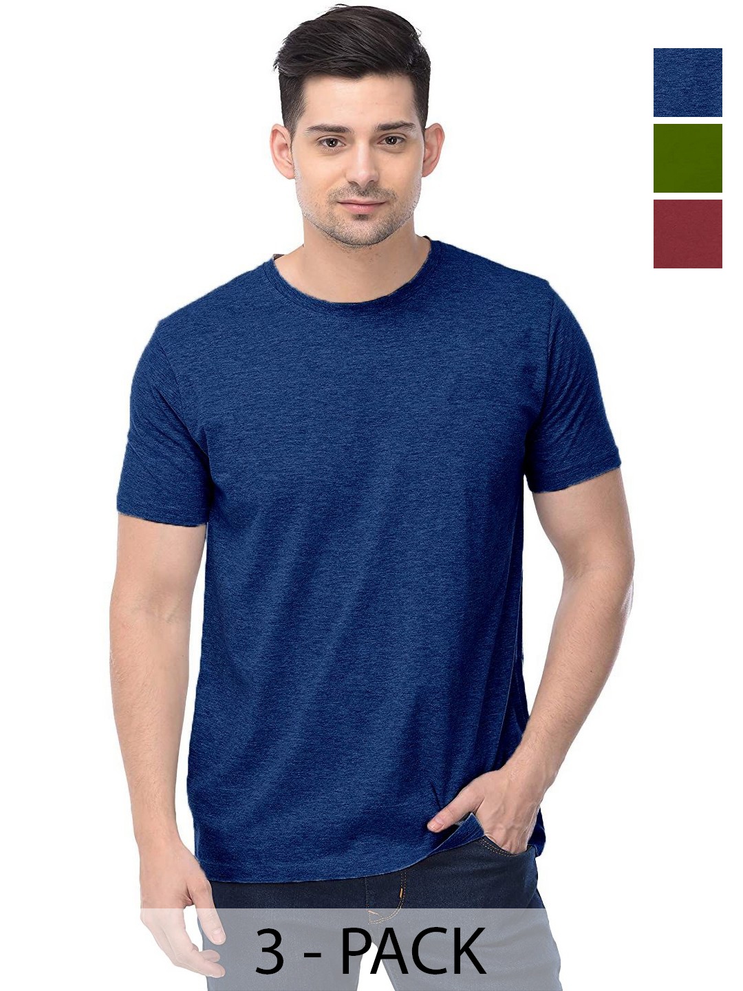 

COLOR CAPITAL Unisex 3 Cut Outs T-shirt, Na