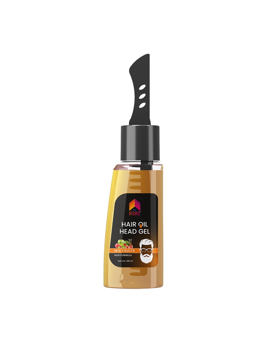 

THE 9192 Hair Comb Mix Fruit Hair Oil Gel - 140ml, Orange