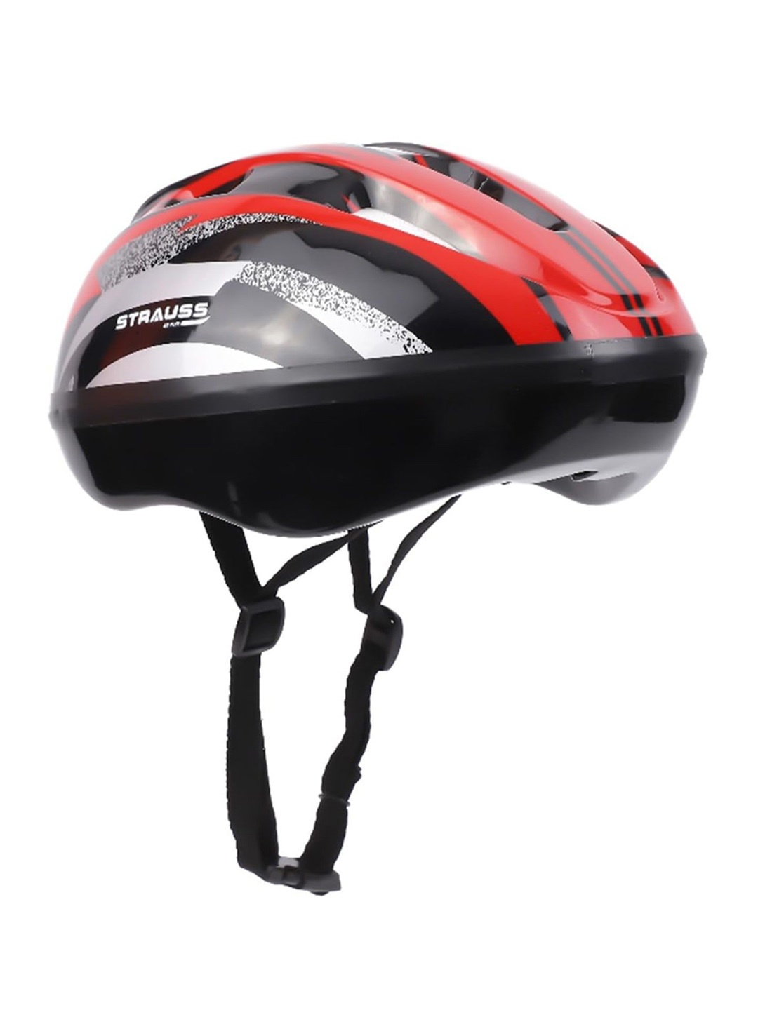 

STRAUSS Printed Helmet, Red