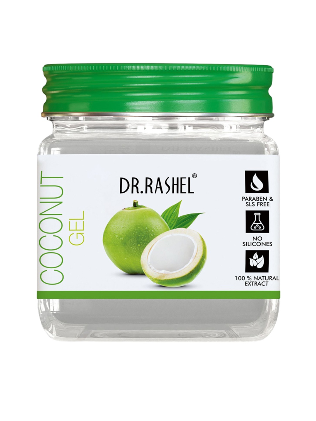 

DR.RASHEL Coconut Gel For Intense Hydration - 380 ml, White