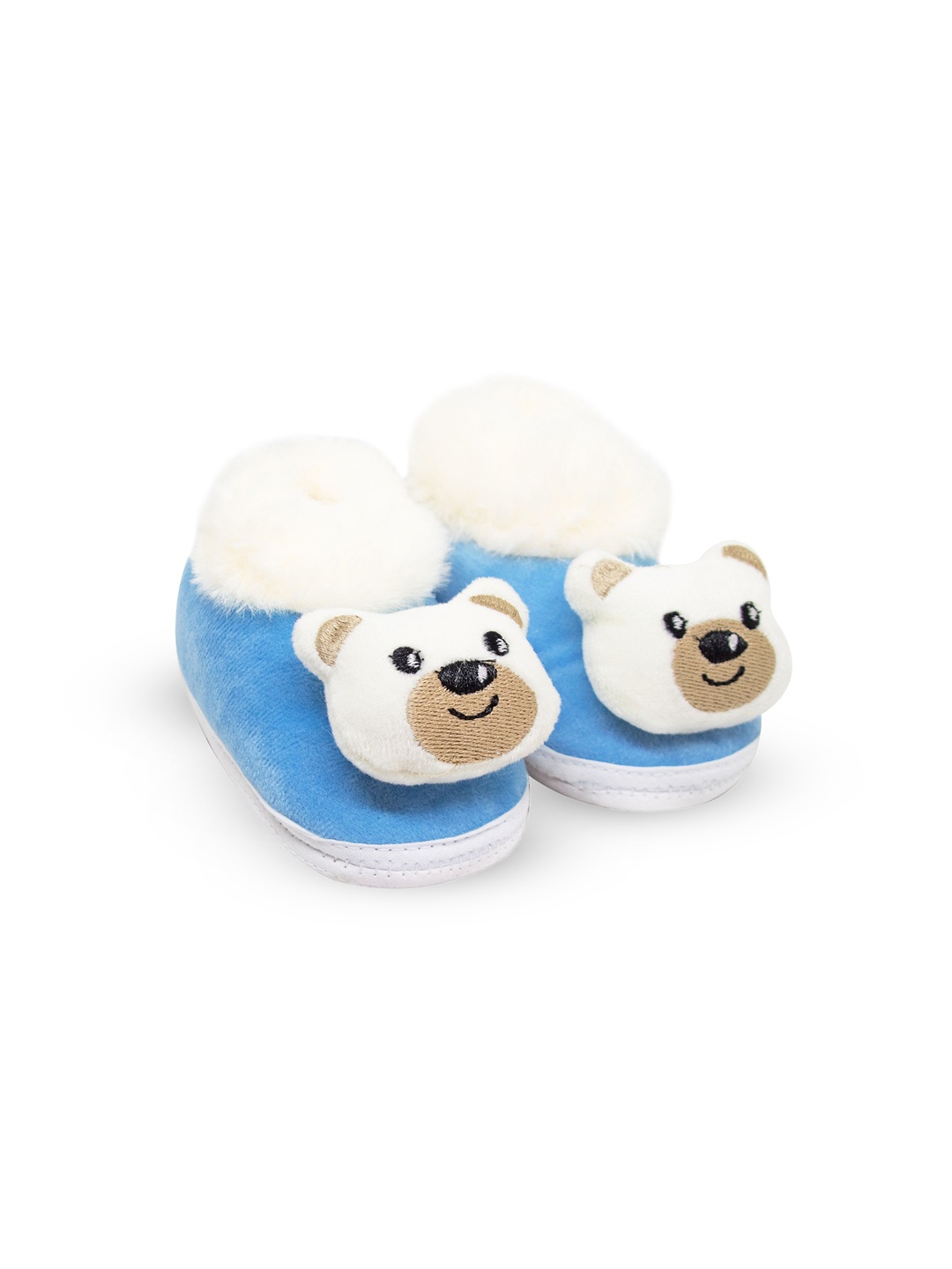 

BAESD Unisex Kids Cotton Booties, Blue