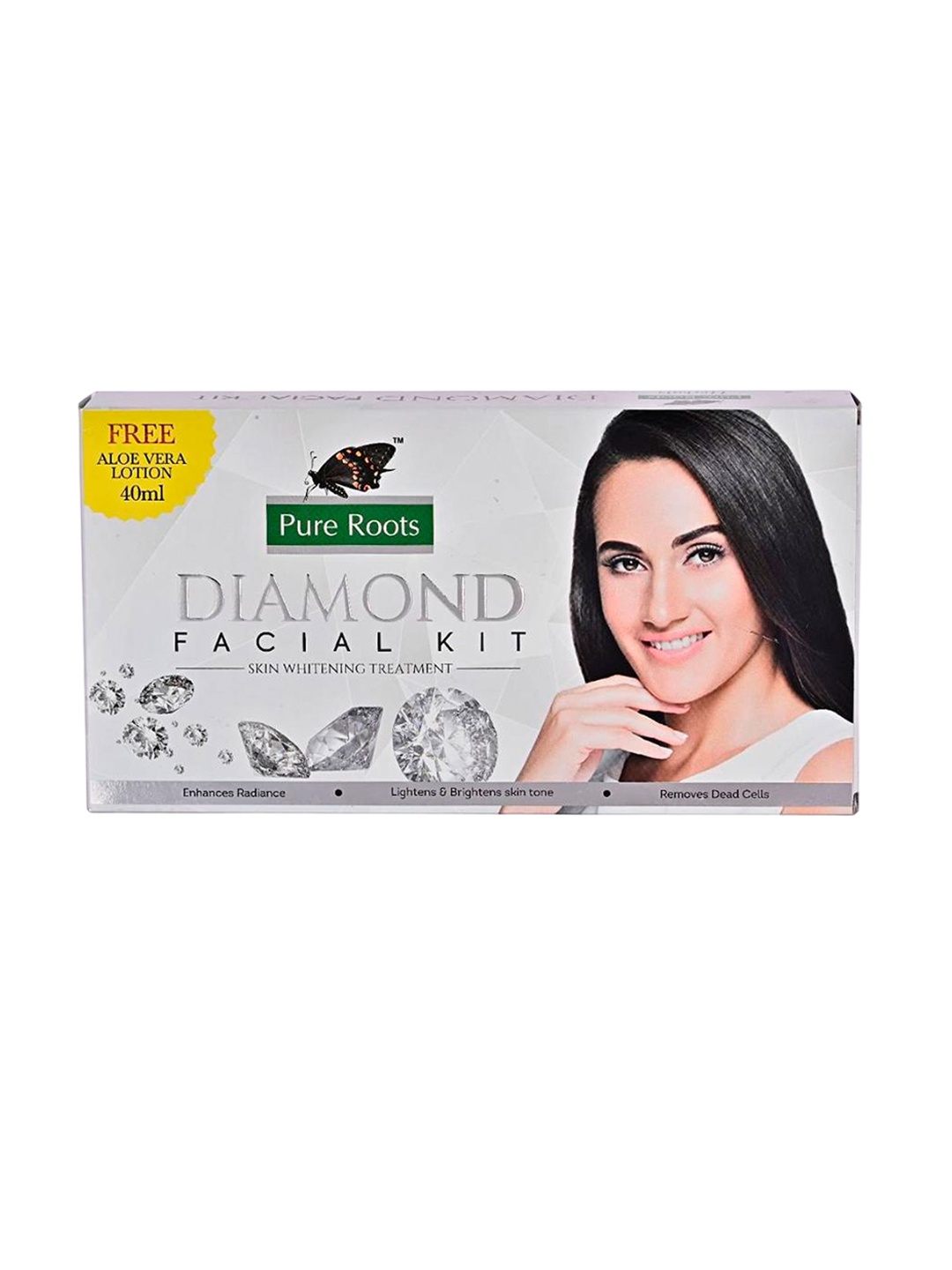 

pure roots Diamond Facial Kit- 100g, Silver
