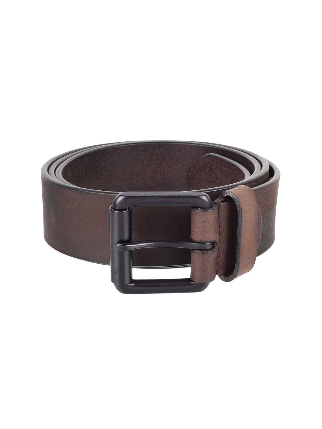 

Metro Men Textured Tang Closure Leather Belt, Brown