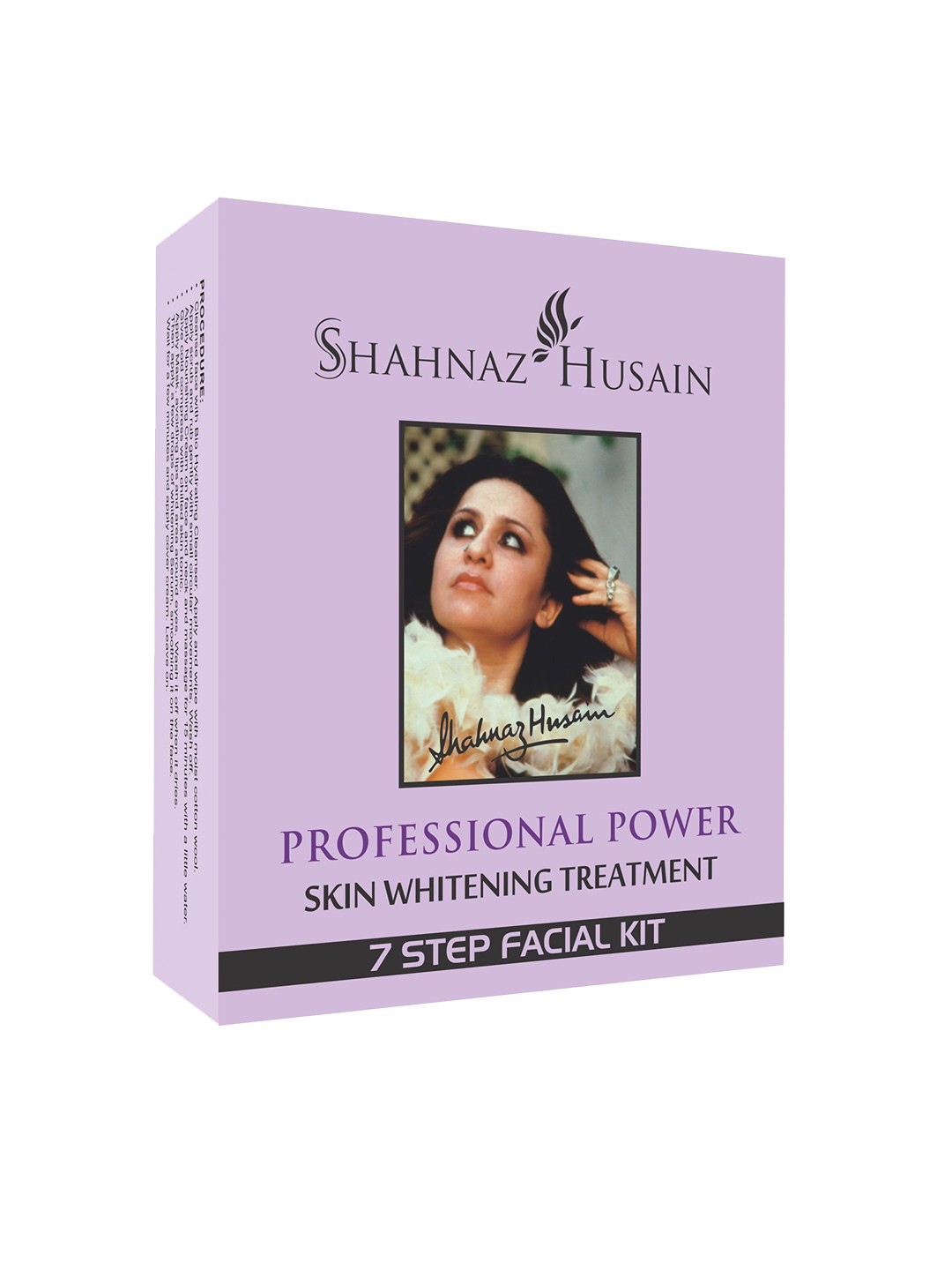 

Shahnaz Husain Professional Power Skin Whitening Treatment 7 Steps Facial Kit - 48g + 15ml, Lavender
