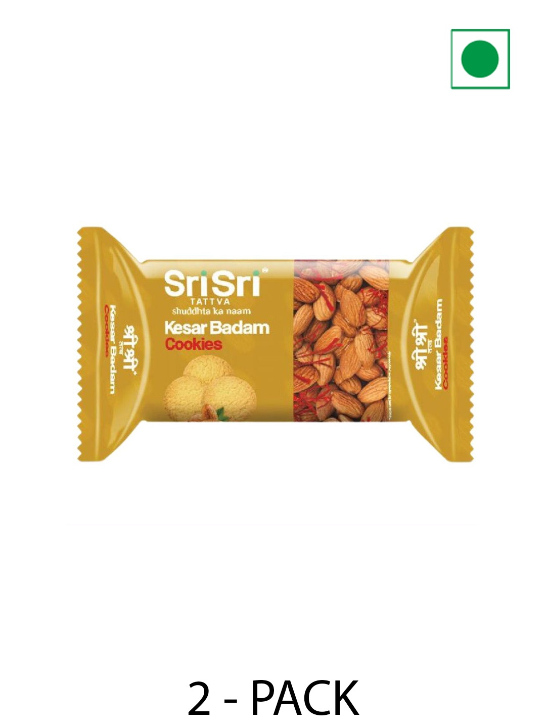 

Sri Sri Tattva Kesar Badam Cookies 50 g, Na