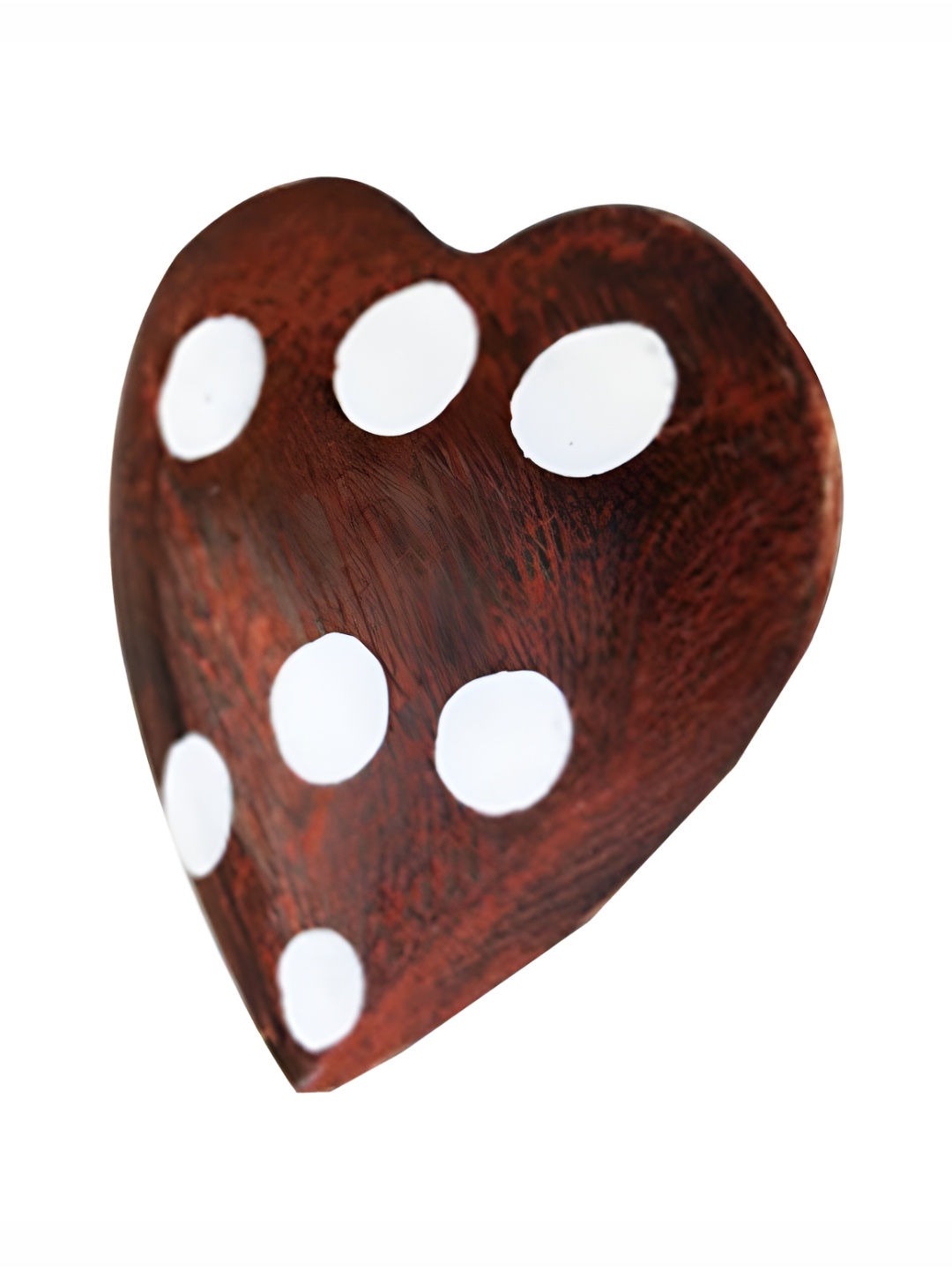 

Indianshelf Brown 4 Pieces Heart-Shaped Hardware Drawer Knob