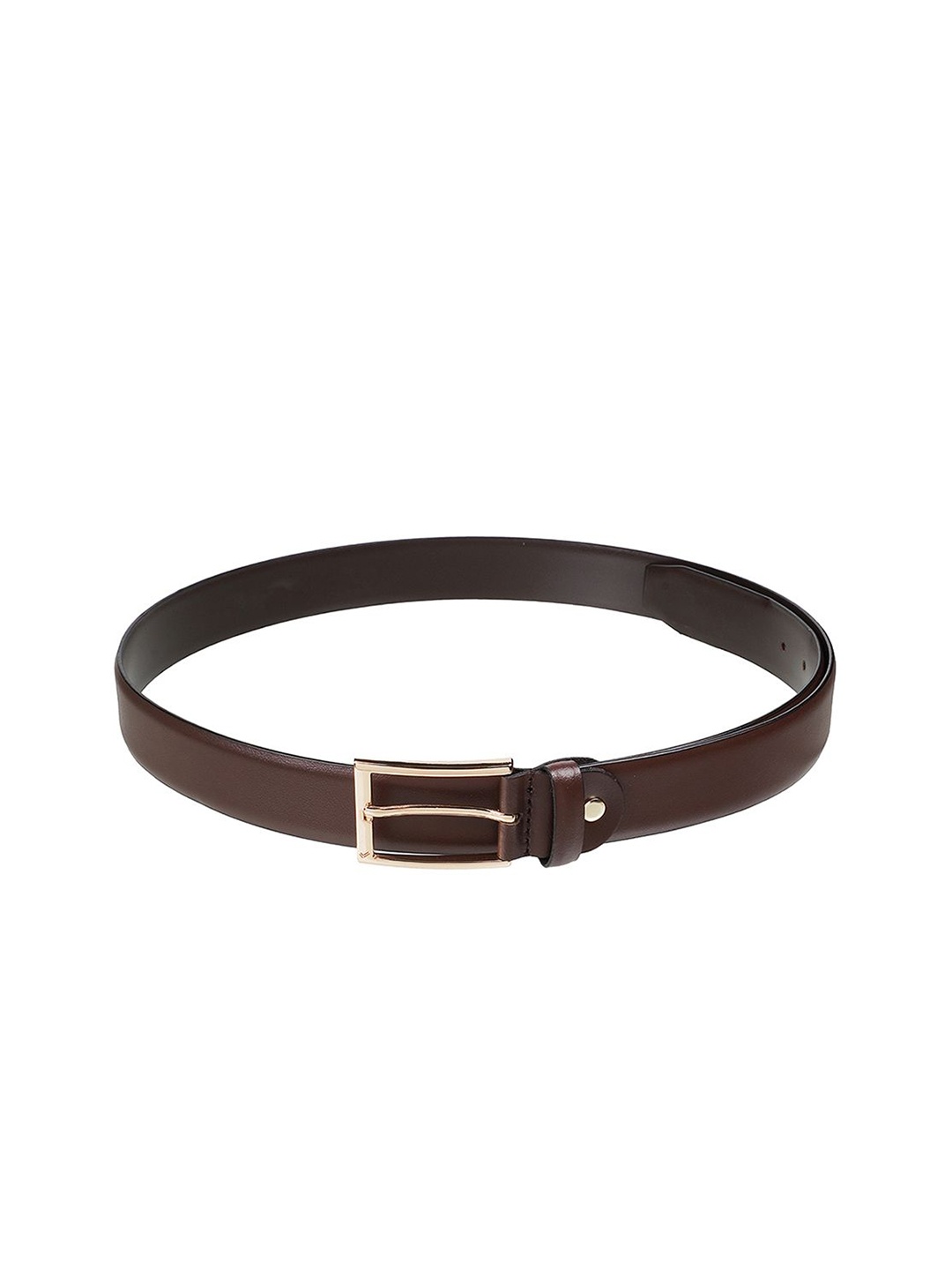 

Metro Men Textured Tang Closure Leather Belt, Brown