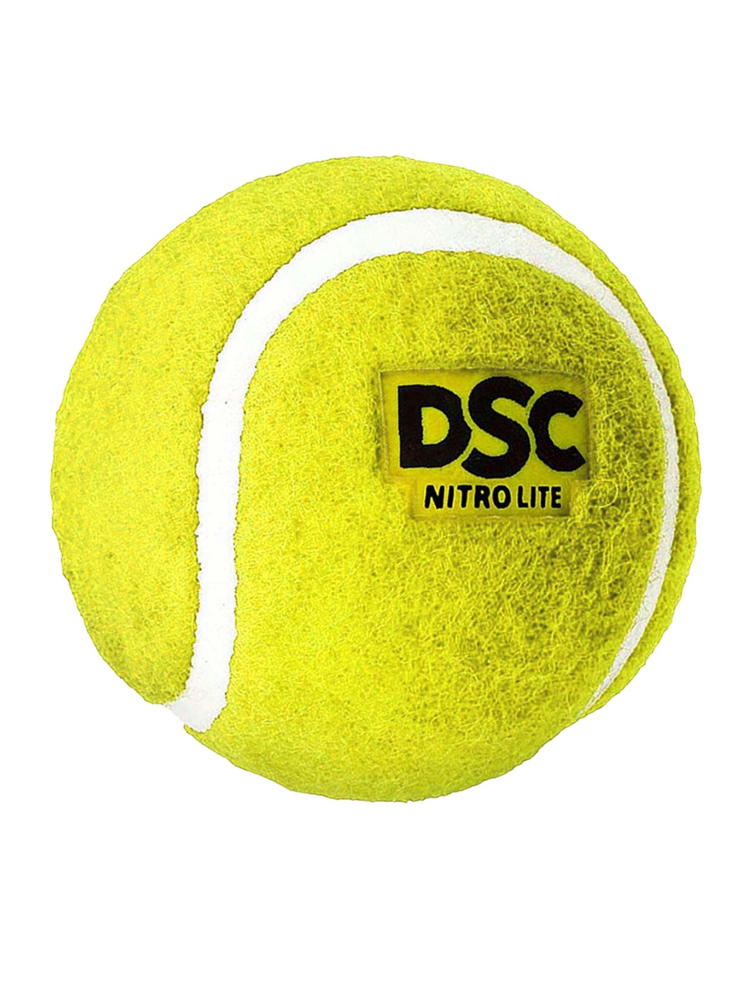 

DSC Nitro Lite Tennis Cricket Ball (Yellow) (Pack of 12), Green